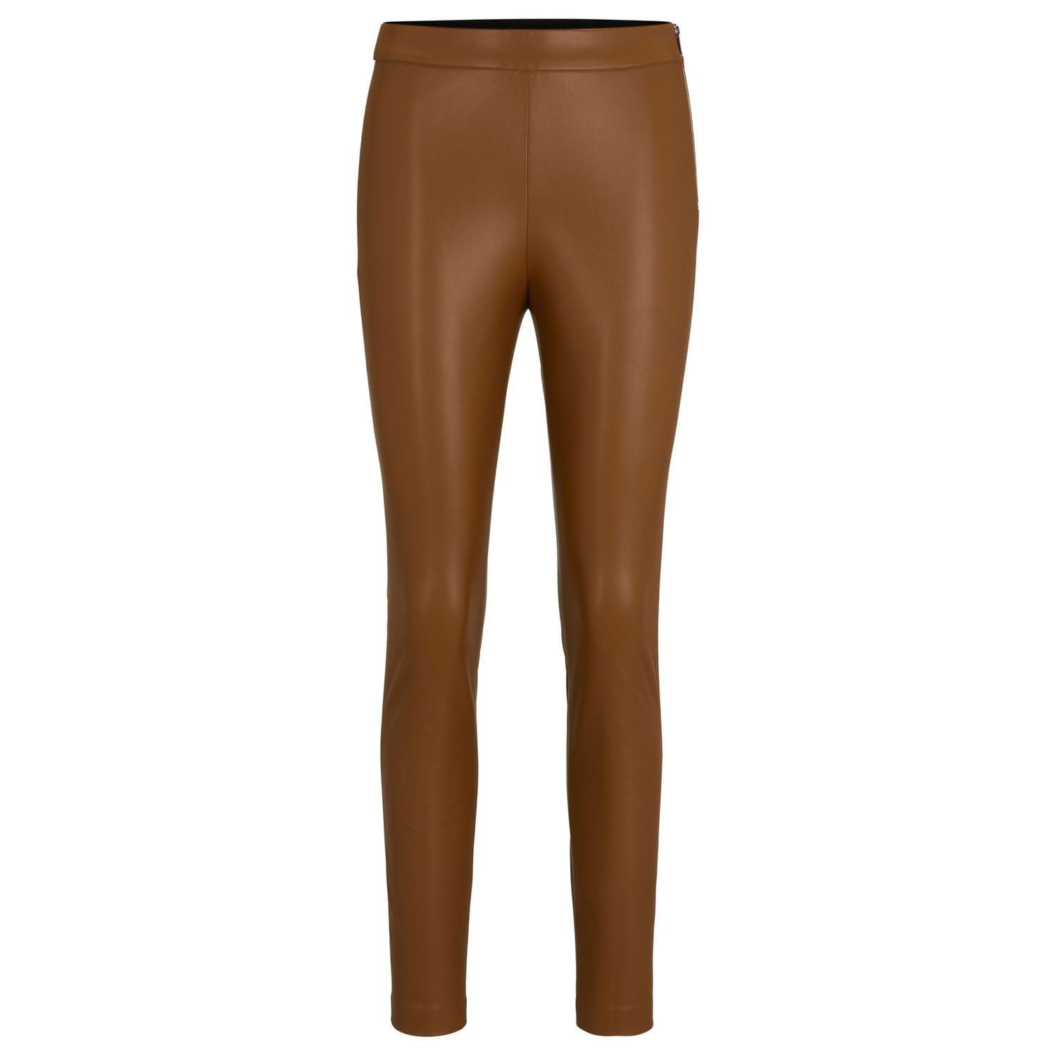 Rust - Boss - C_Taslimah Skinny-Fit Trousers - 4