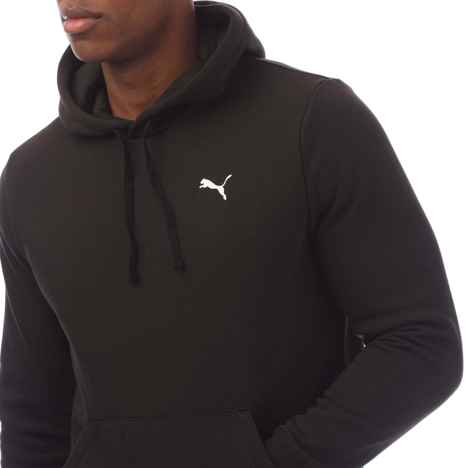 Black - Puma - Small Logo Hoodie - 2