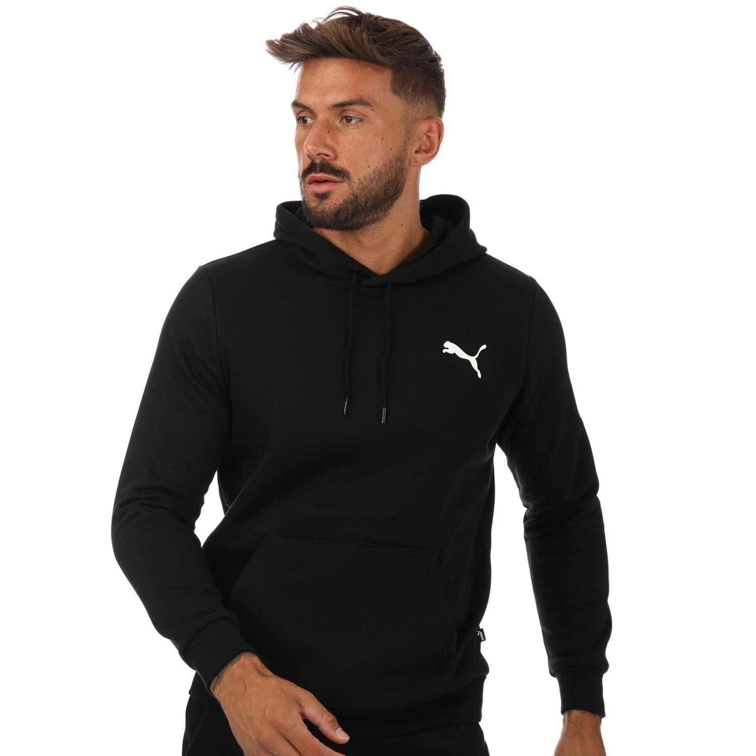 Black - Puma - Small Logo Hoodie - 4