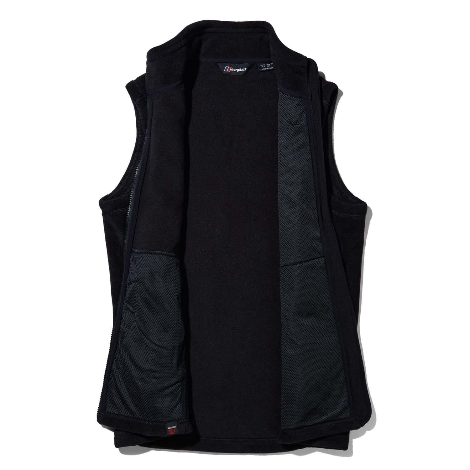 Black - Berghaus - Prism Polartec InterActive Fleece Vest - 2