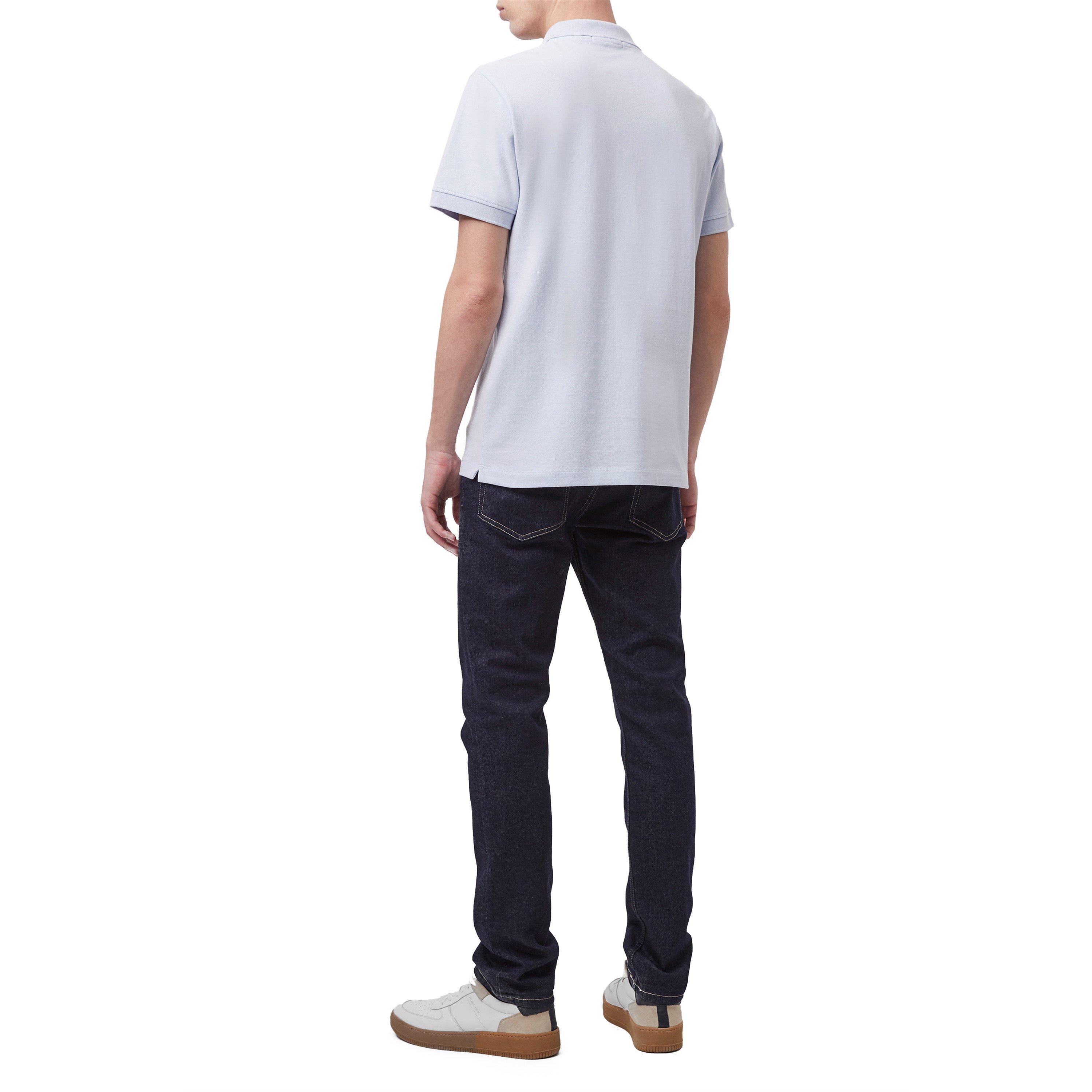 Ksenonsko Plava - French Connection - Zip Up Pique Polo Shirt - 4