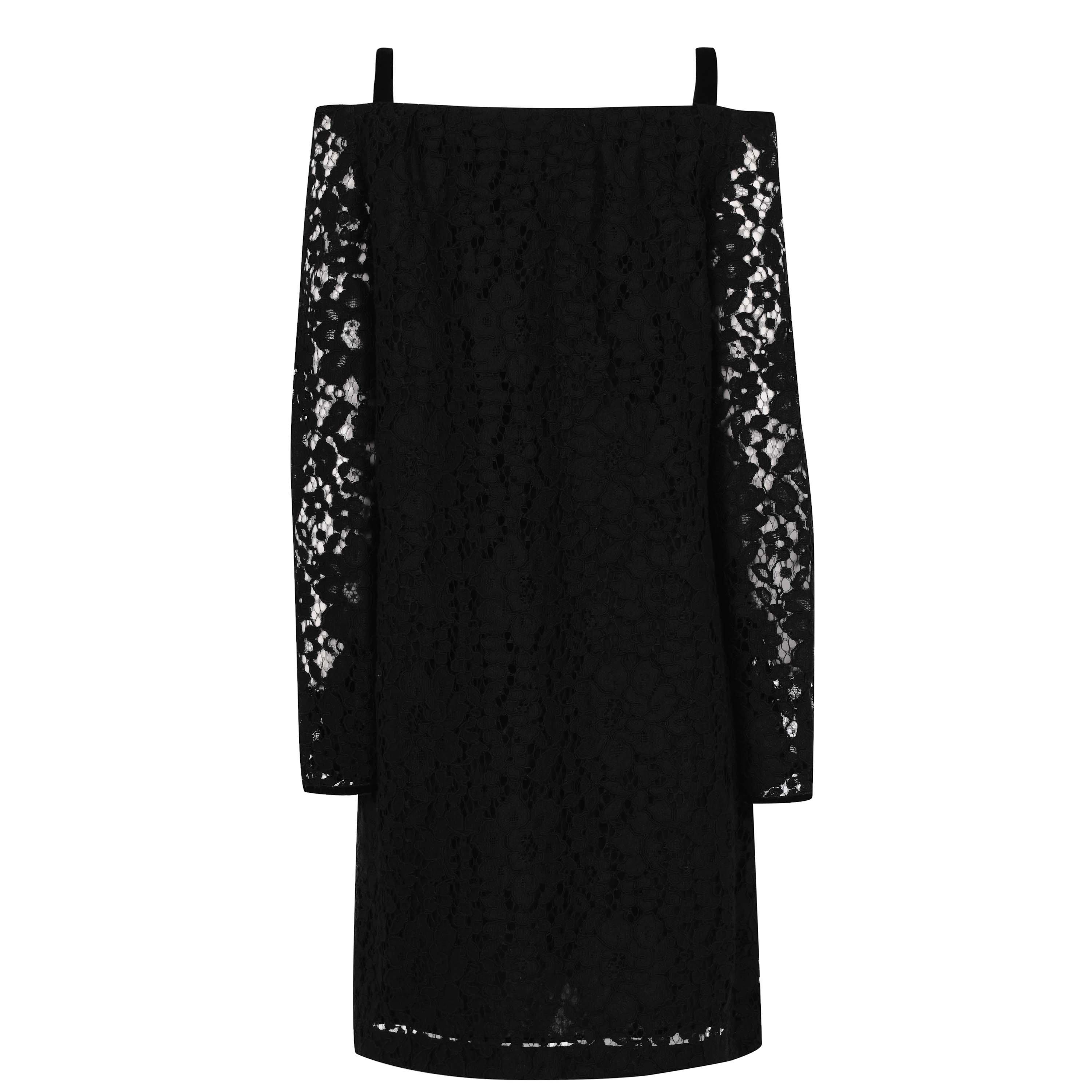 Black - See By Chloe - Women's Long-Sleeve Maxi Dress - 2