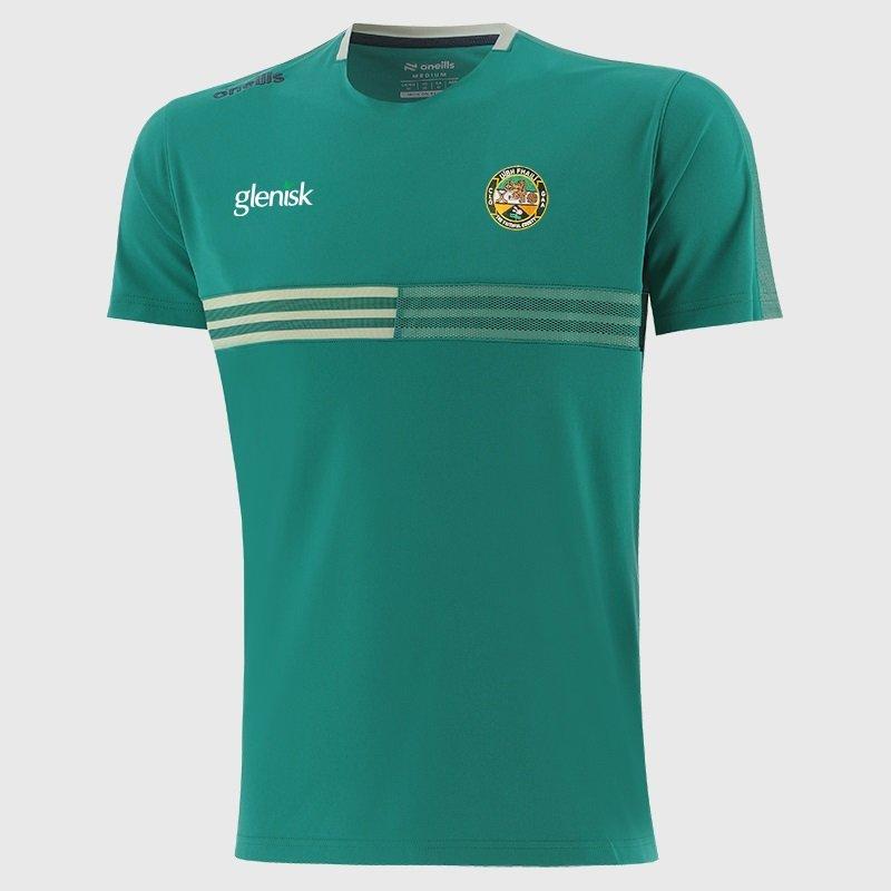 Teal/Mead/Navy - ONeills - Offaly Nepal Crew Neck T-Shirt Junior - 1