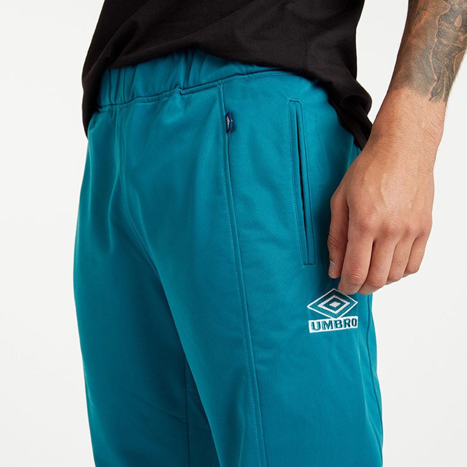 Blue-White - Umbro - Royale Darted Tapered Pants - 3