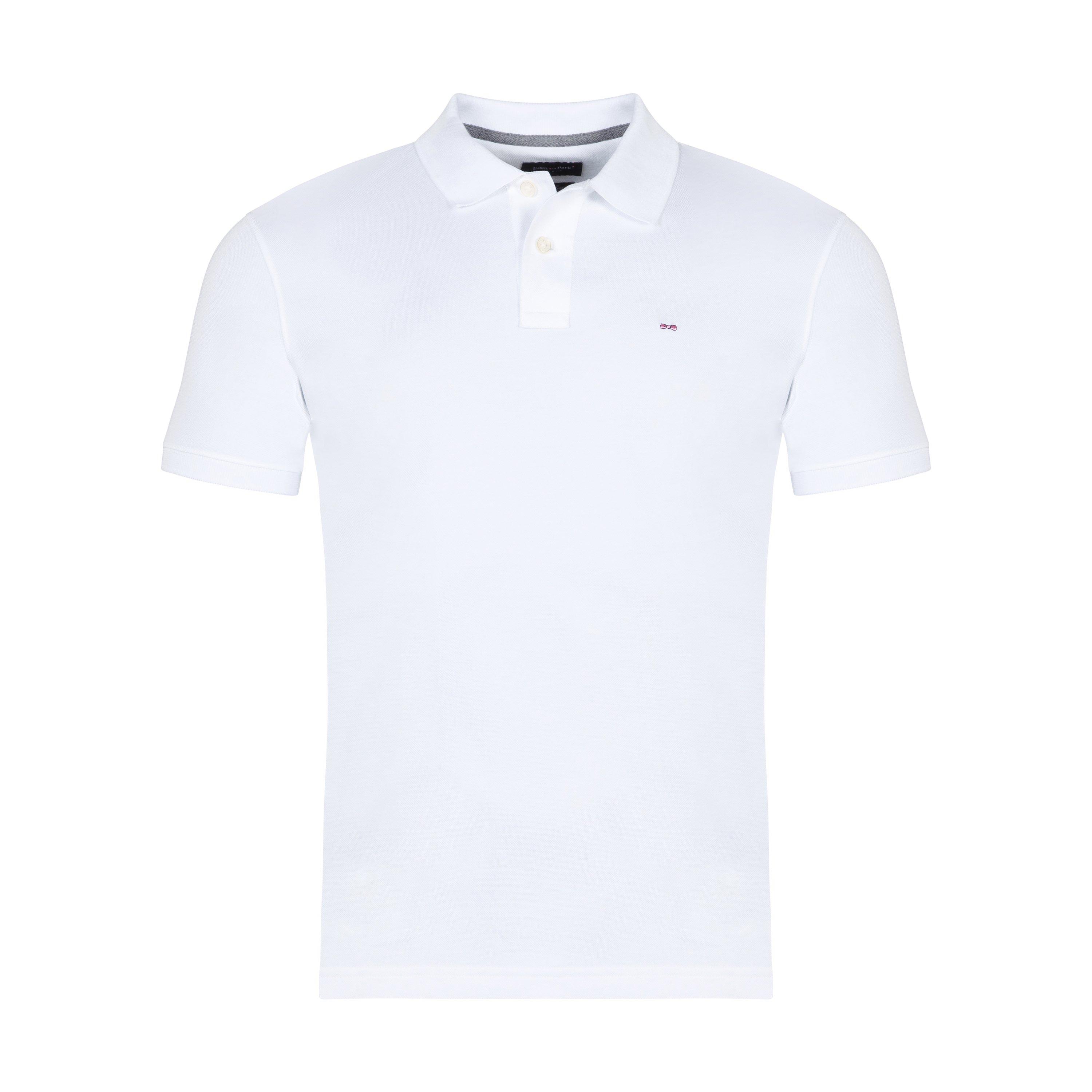 Bc - Eden Park - Navy blue stretch pima cotton polo - 1