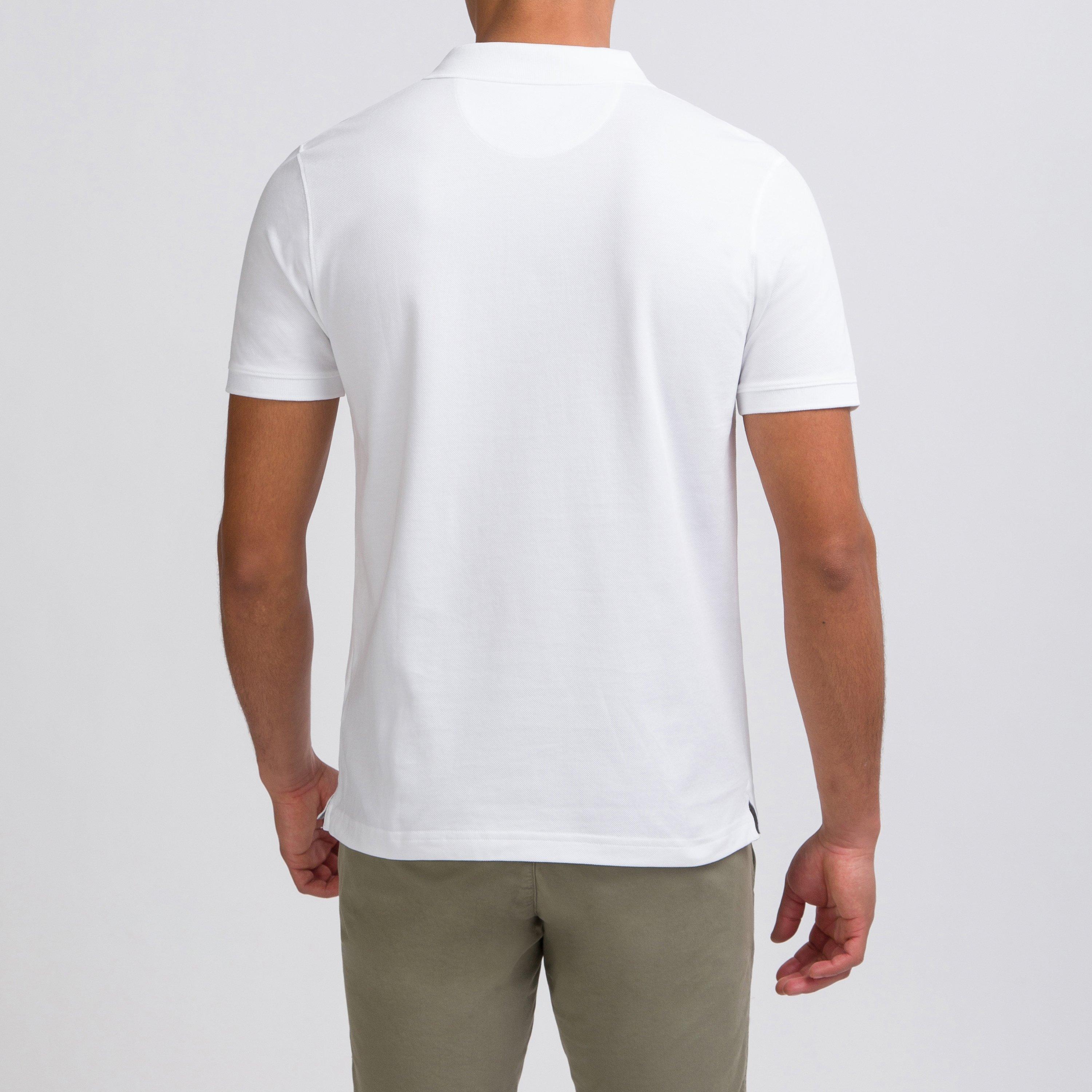 Bc - Eden Park - Navy blue stretch pima cotton polo - 3