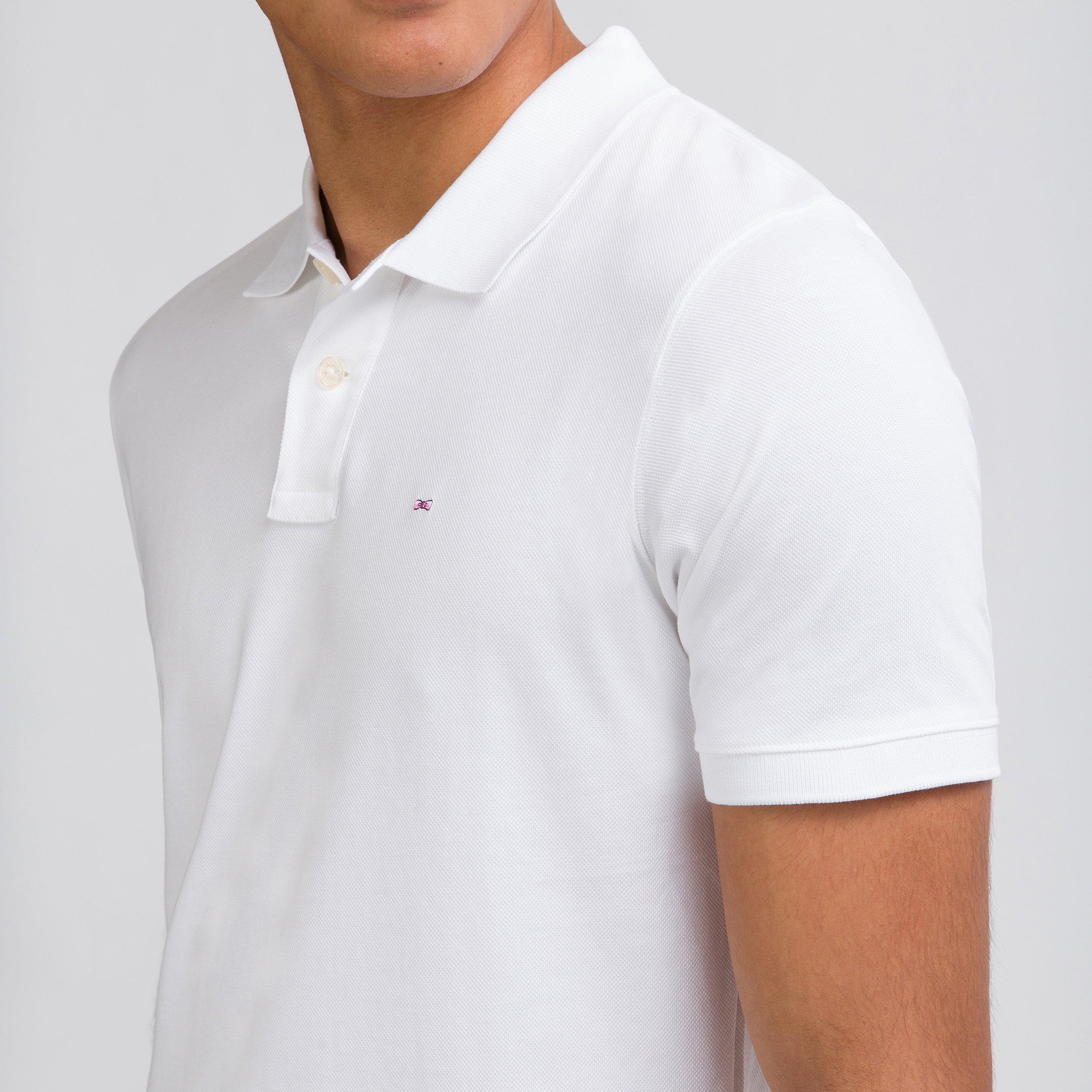 Bc - Eden Park - Navy blue stretch pima cotton polo - 4