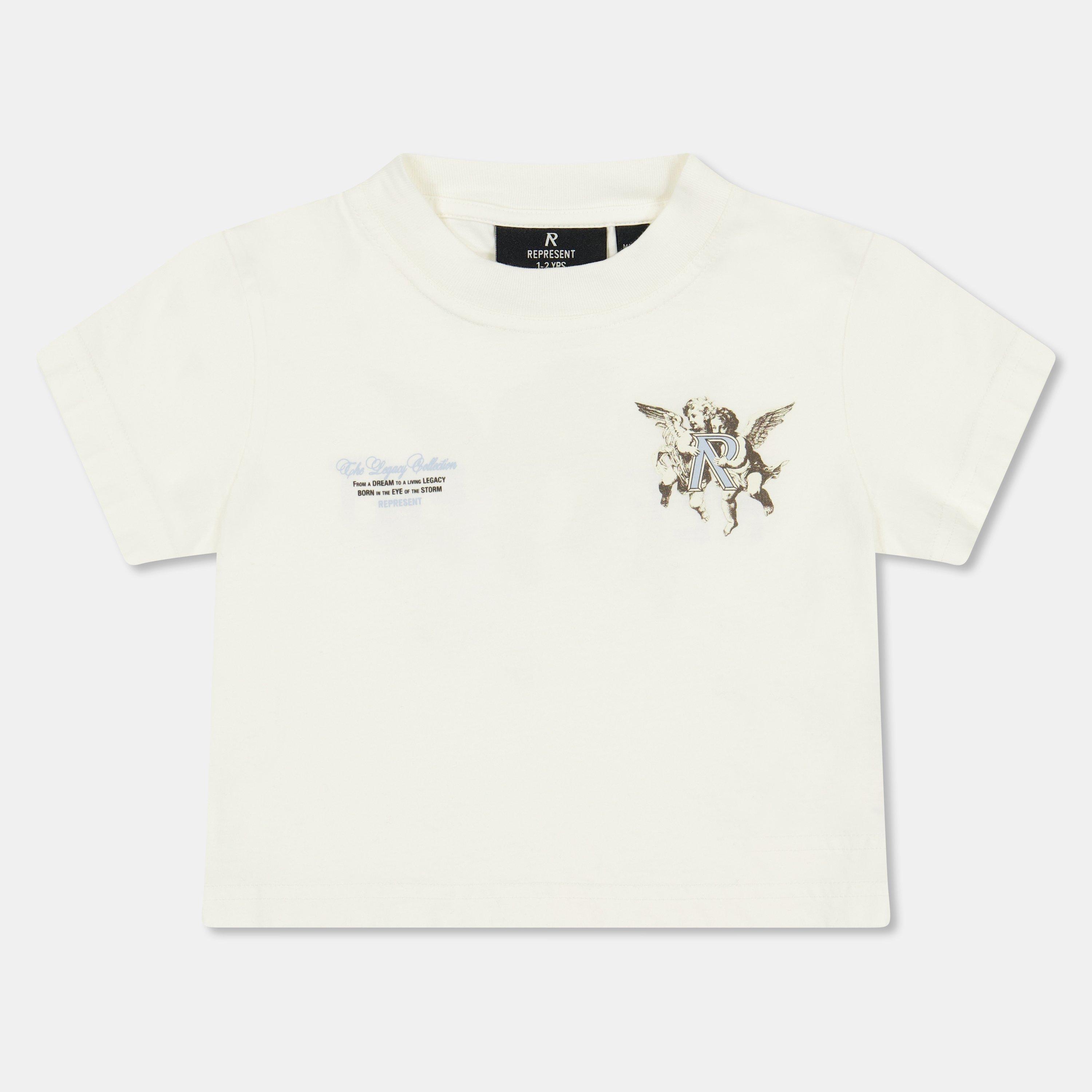 Represent  Kids T-Shirt - Flat White - Size 4-5Y