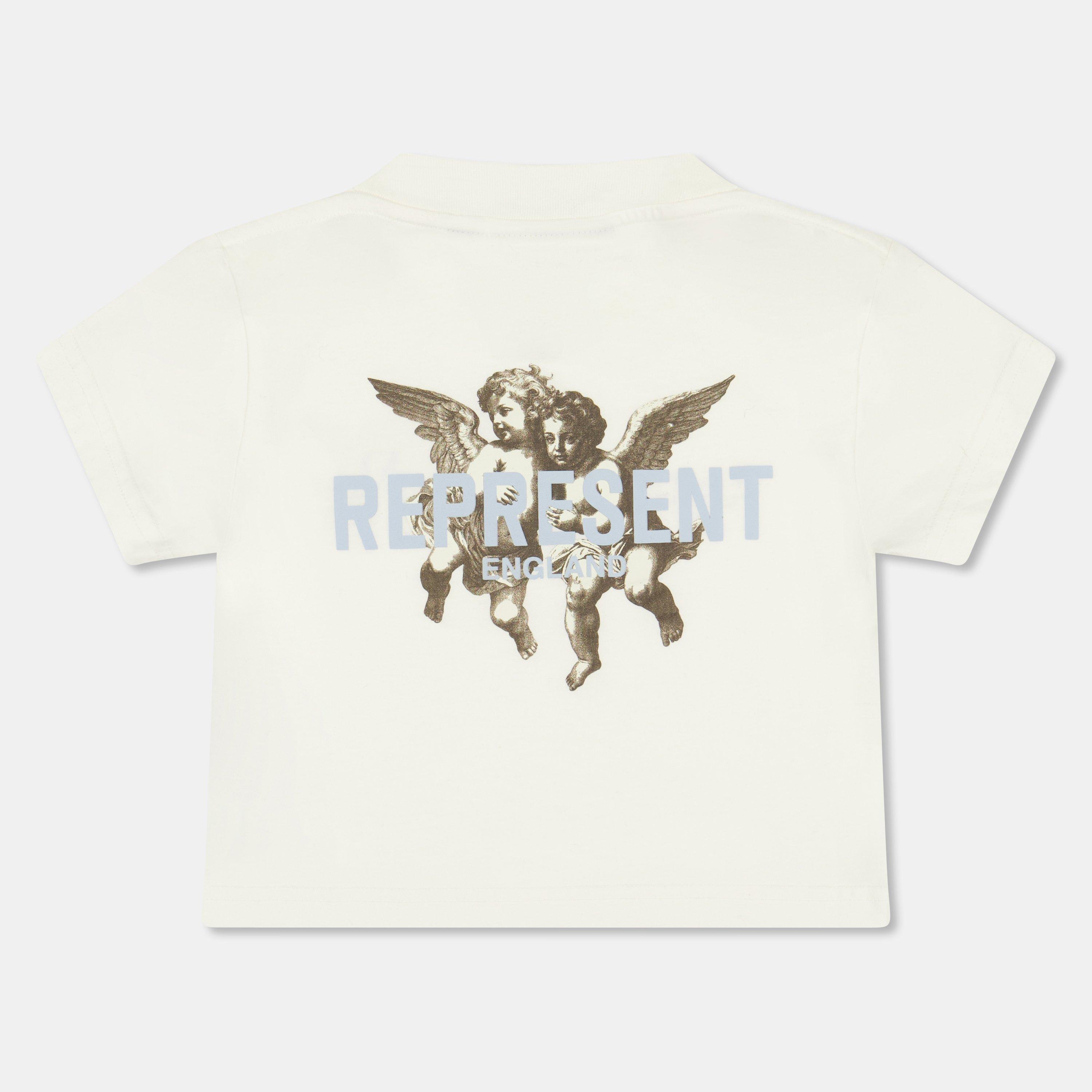 Flat White - Represent - Unisex Regular Fit Kids T-Shirt - 2