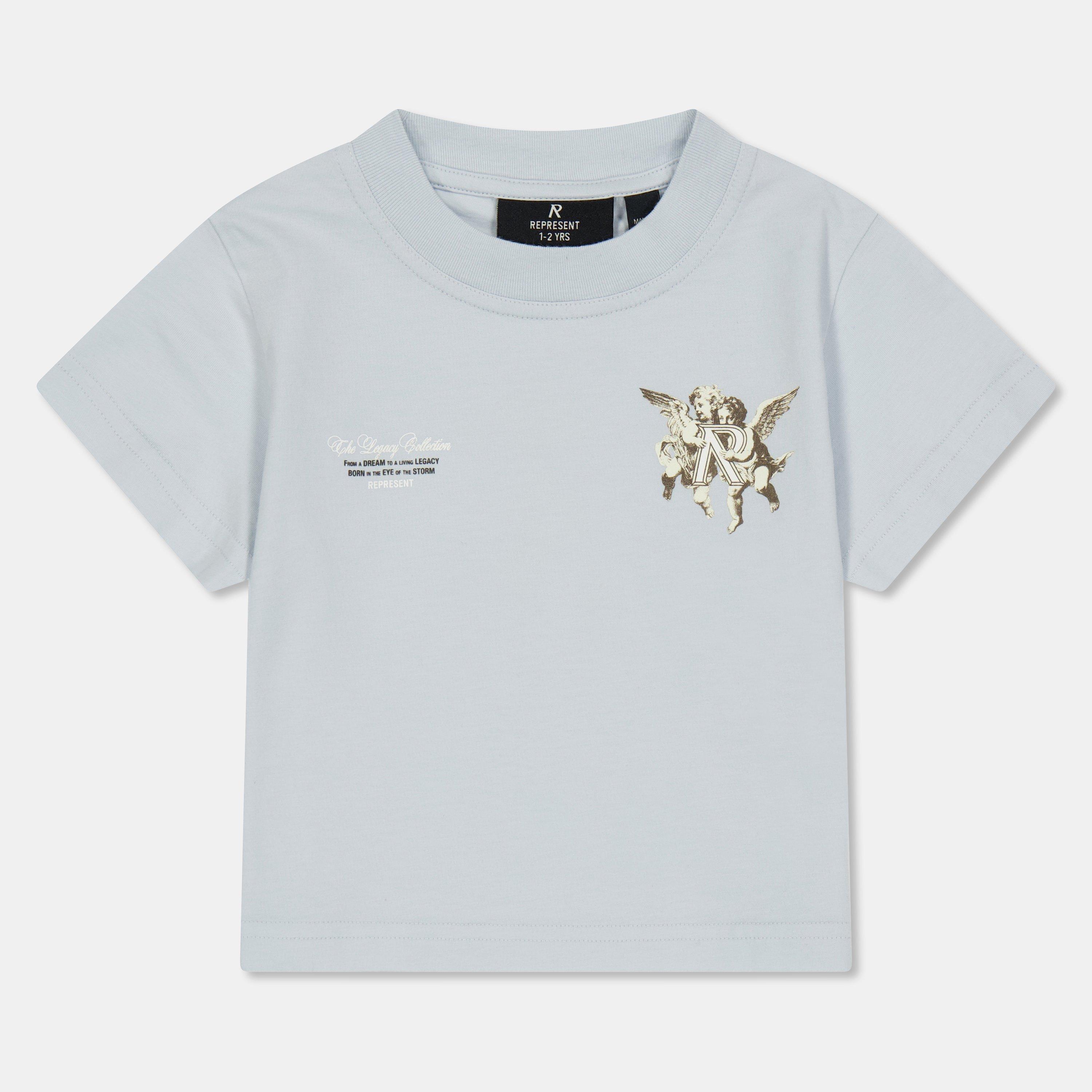 Represent  Kids T-Shirt - Cloud Blue - Size 3-4Y