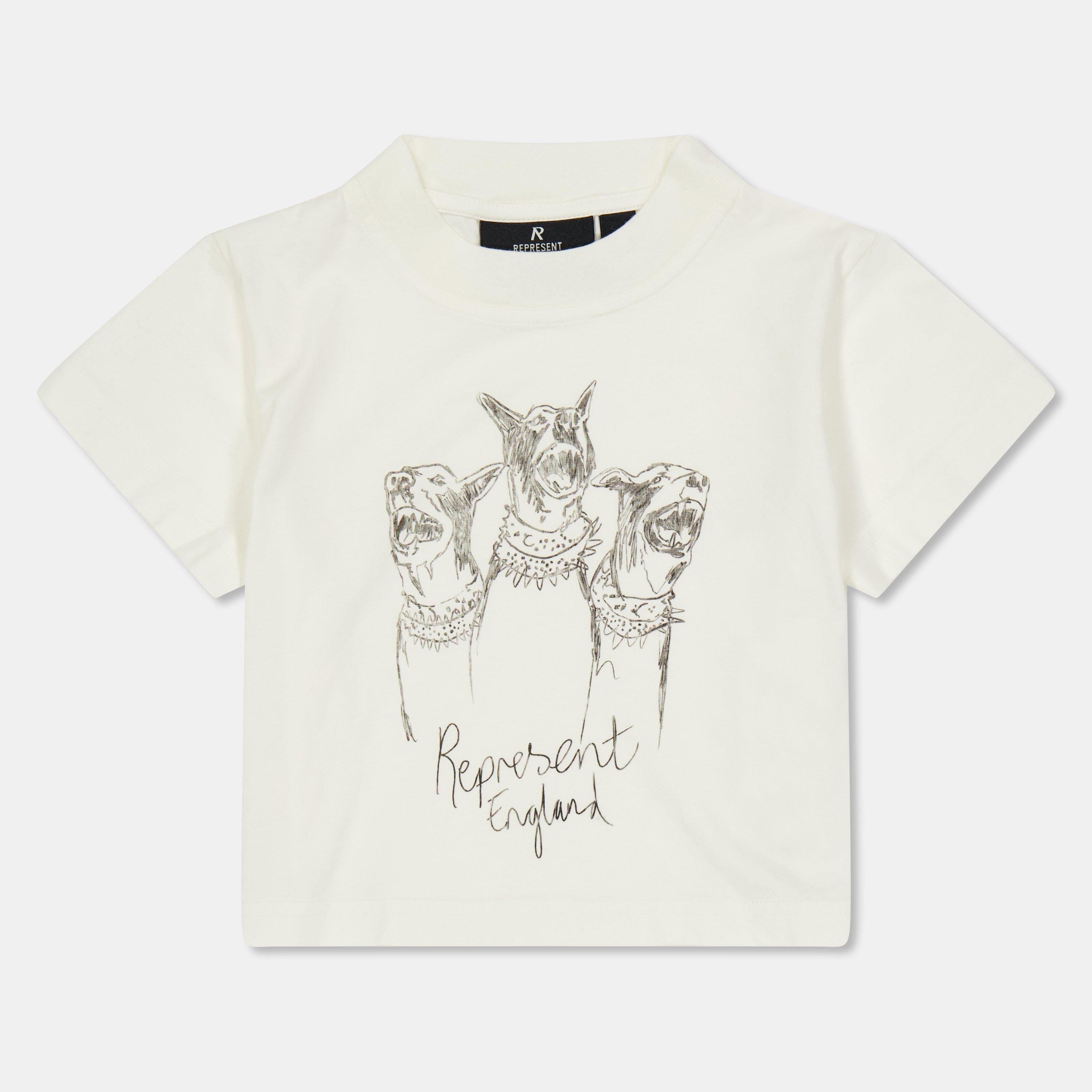 Flat White - Represent - Unisex Kids' T-Shirt - 1