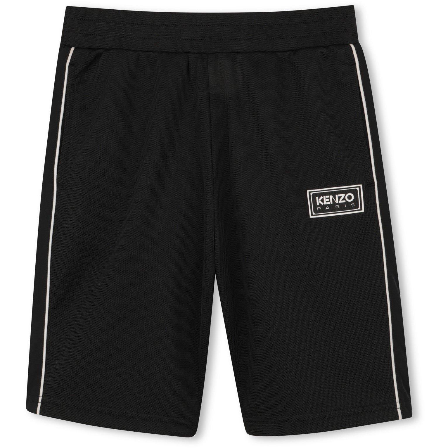 Kenzo Kids' Chino Shorts - Black - Size 10Y