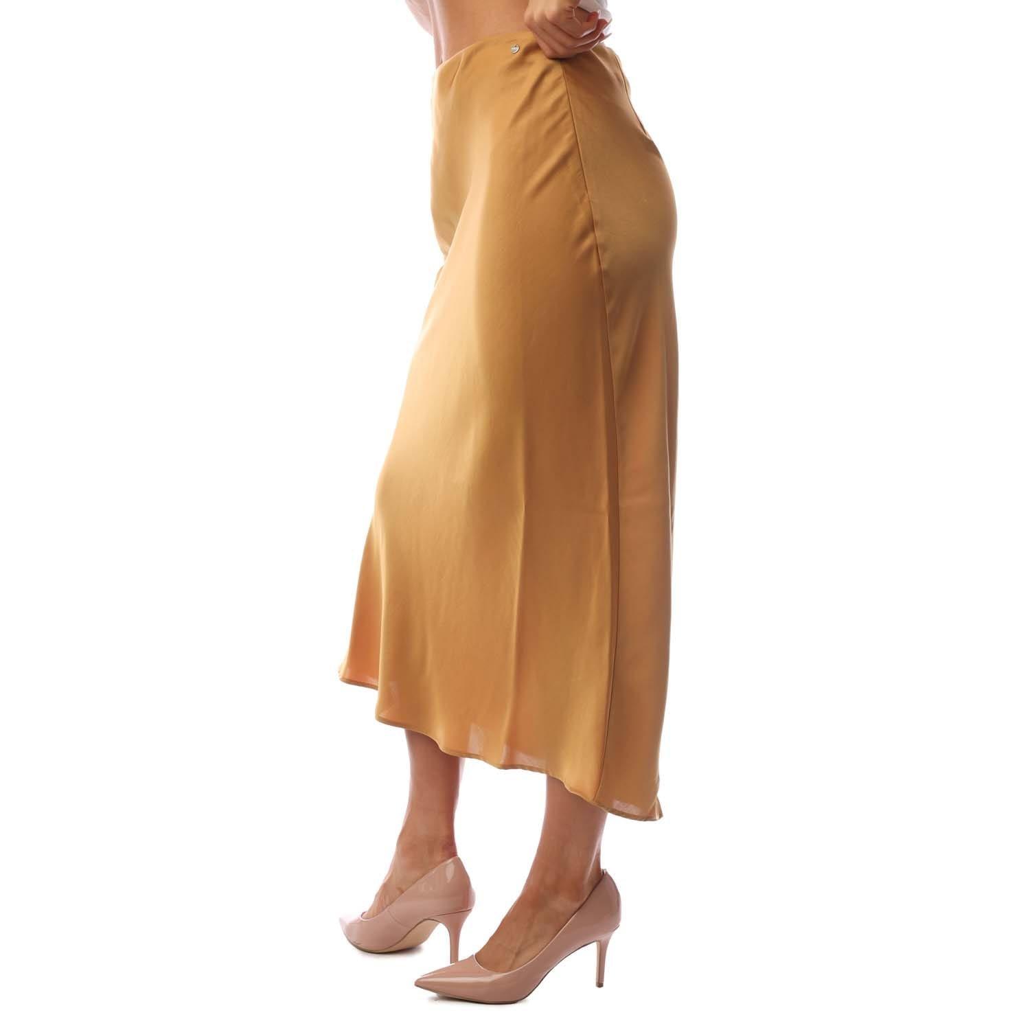 Orange - Boss - C Visos A-Line Skirt - 2