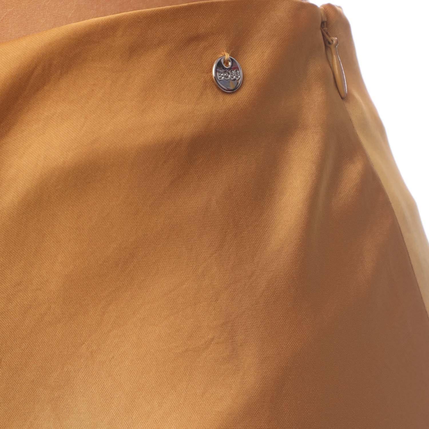 Orange - Boss - C Visos A-Line Skirt - 4