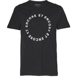 French Connection Encore Et Encore Slogan T-Shirt