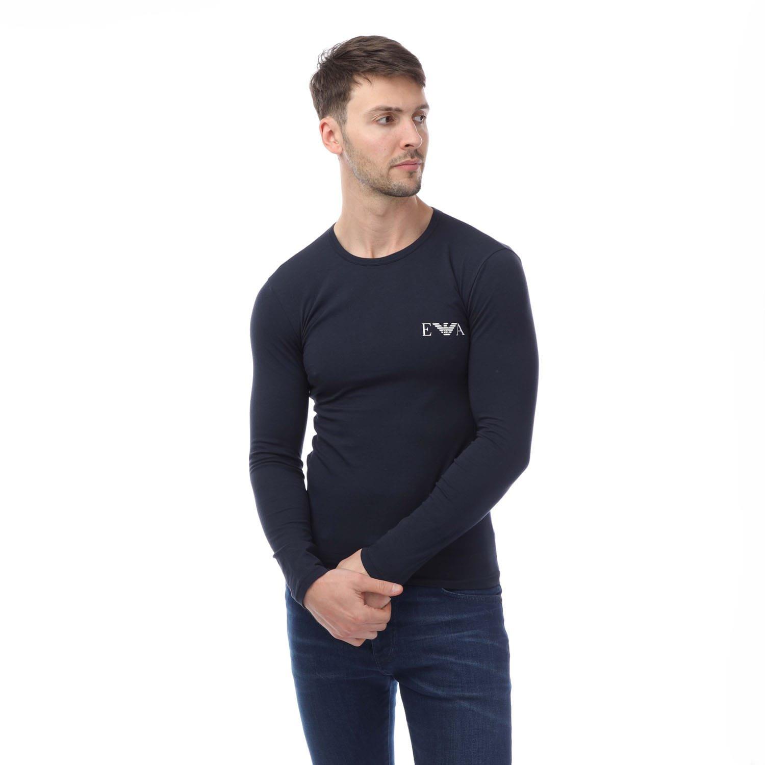 Emporio Armani Slim-Fit Long Sleeve T-Shirt | USC