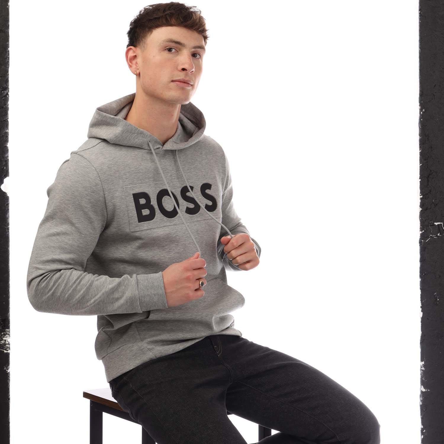 Grey - Boss - Soody 1 Hoodie - 4