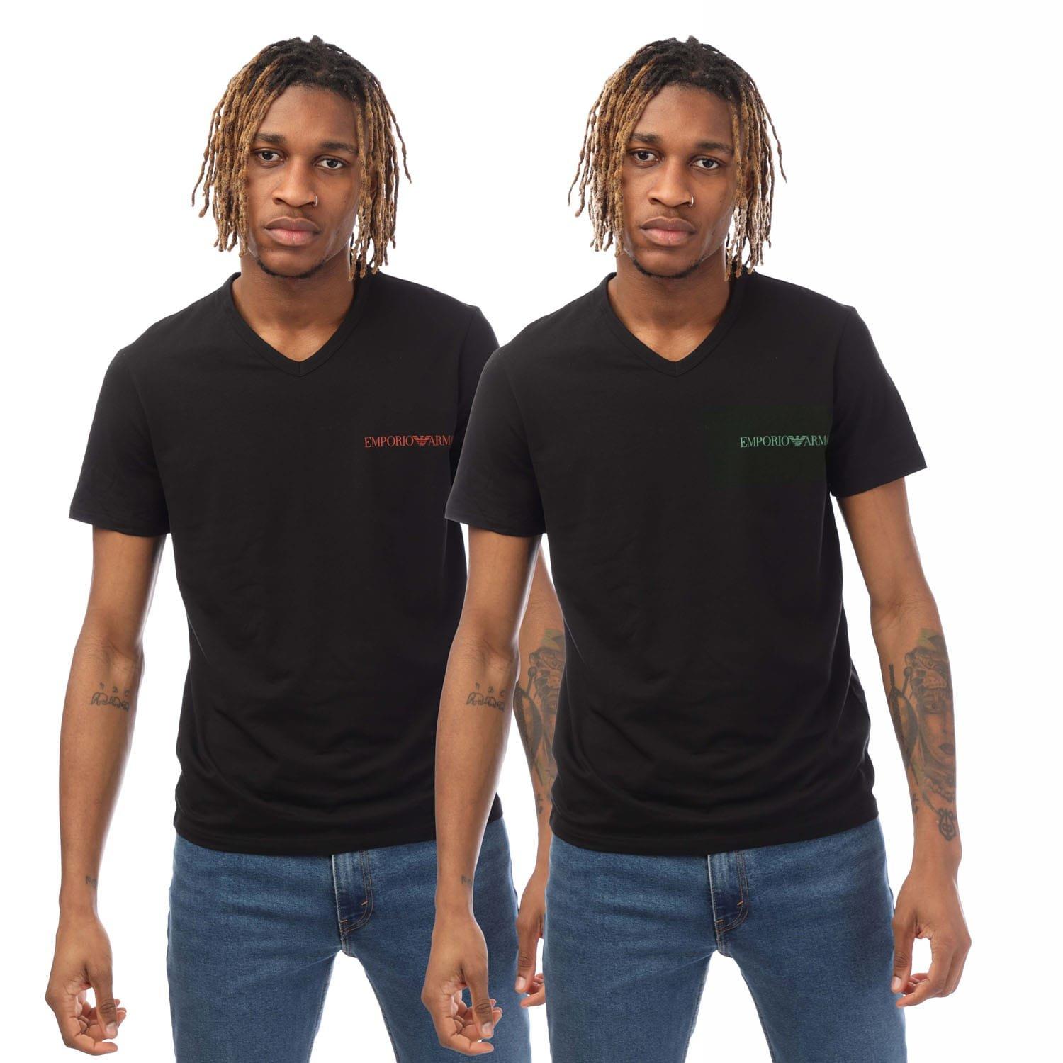 Emporio Armani 2 Pack of Underwear T-Shirts