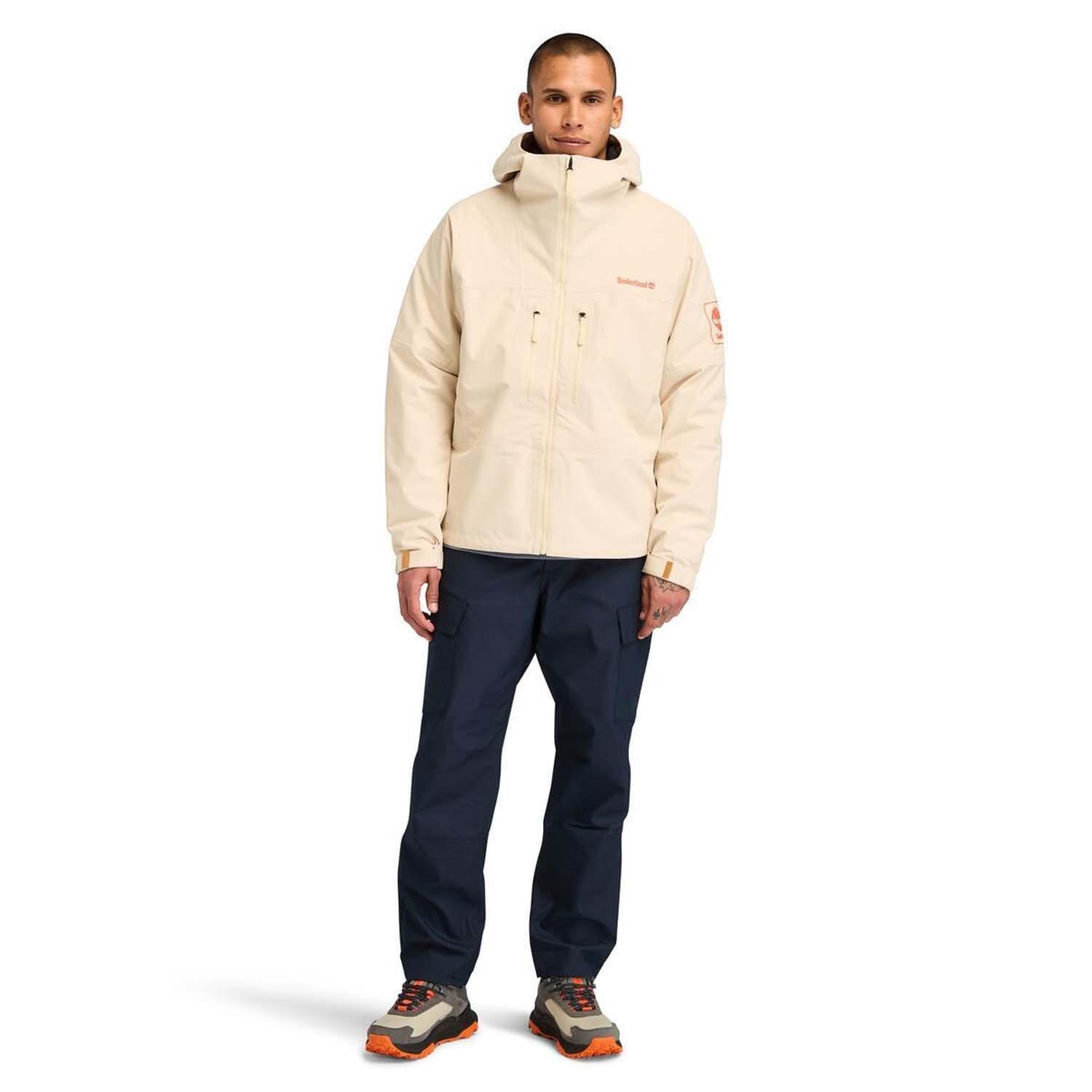 Natural - Timberland - Caps Ridge Mobi Flex Tech Waterproof Jacket - 5
