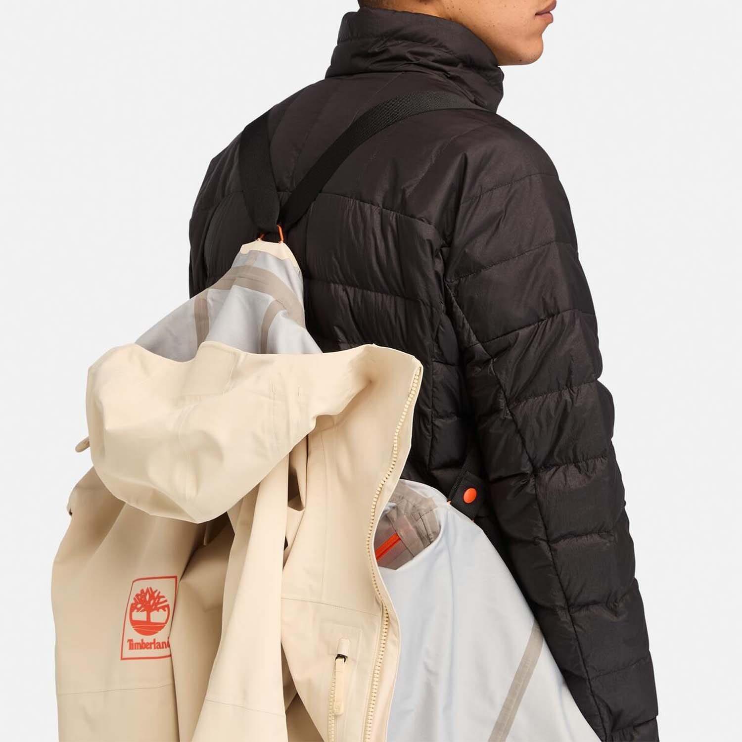 Natural - Timberland - Caps Ridge Mobi Flex Tech Waterproof Jacket - 6