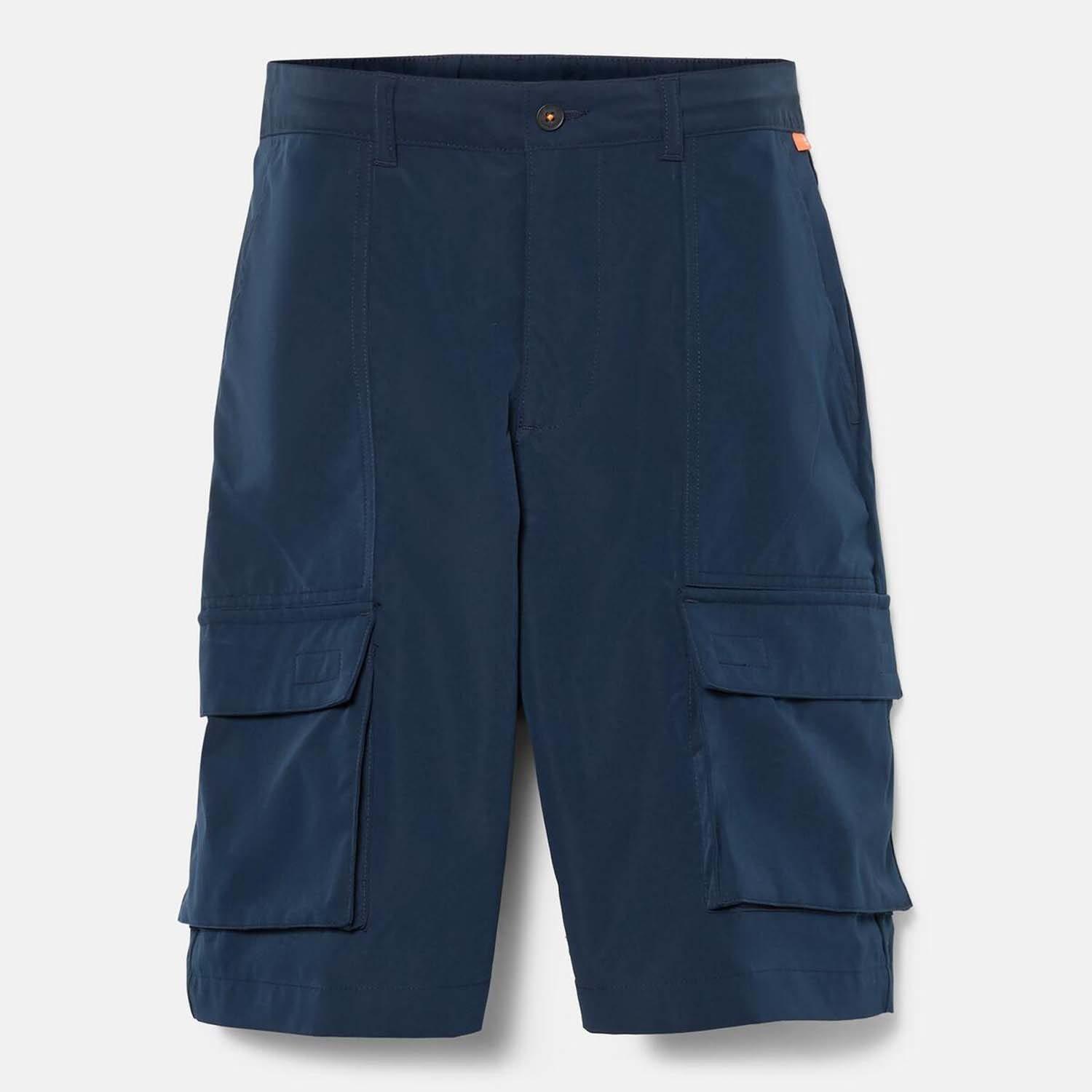Navy - Timberland - Durable Water Repellent Cargo Shorts - 5