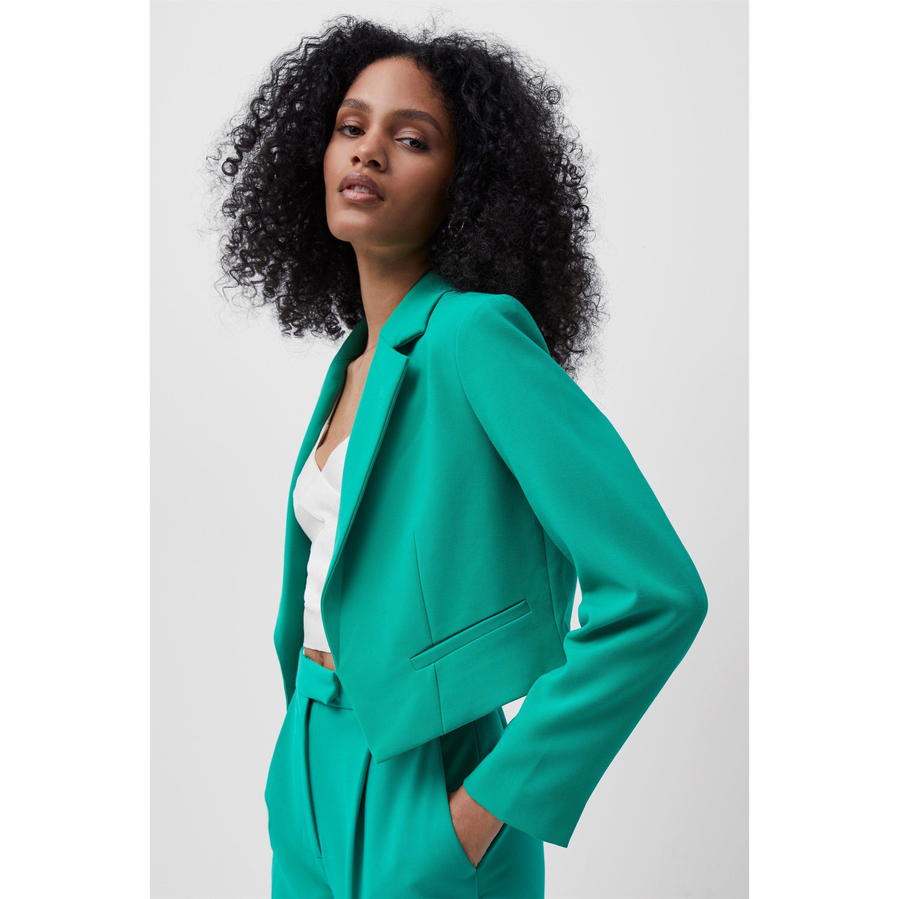 Palmgroen - French Connection - Indi Whisper Ruth Cropped Blazer - 2