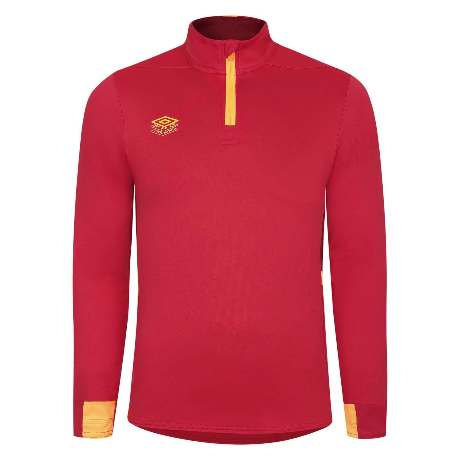 Red - Umbro - Premier Mid Layer Training Top