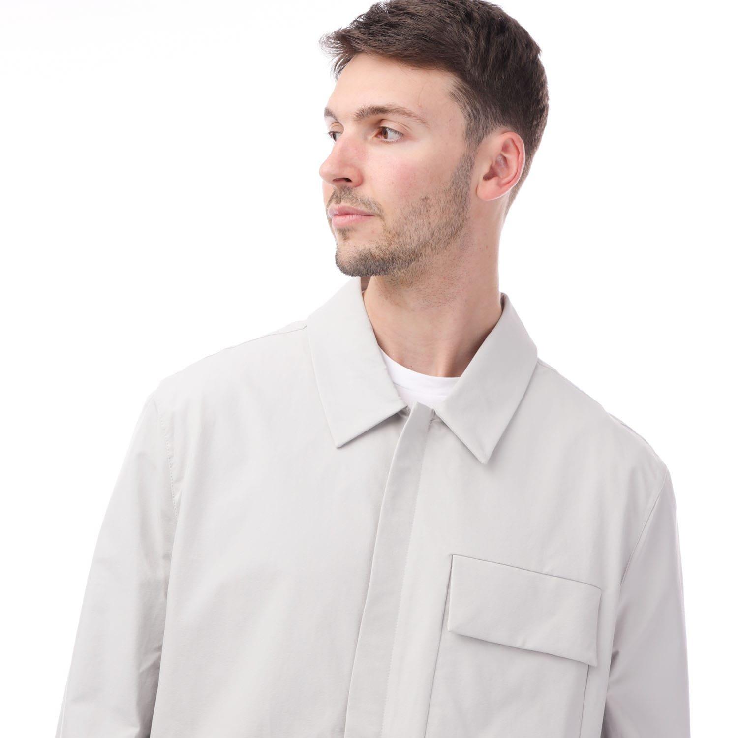 Grey - Belstaff - Cotton Twill Challenger Overshirt - 3