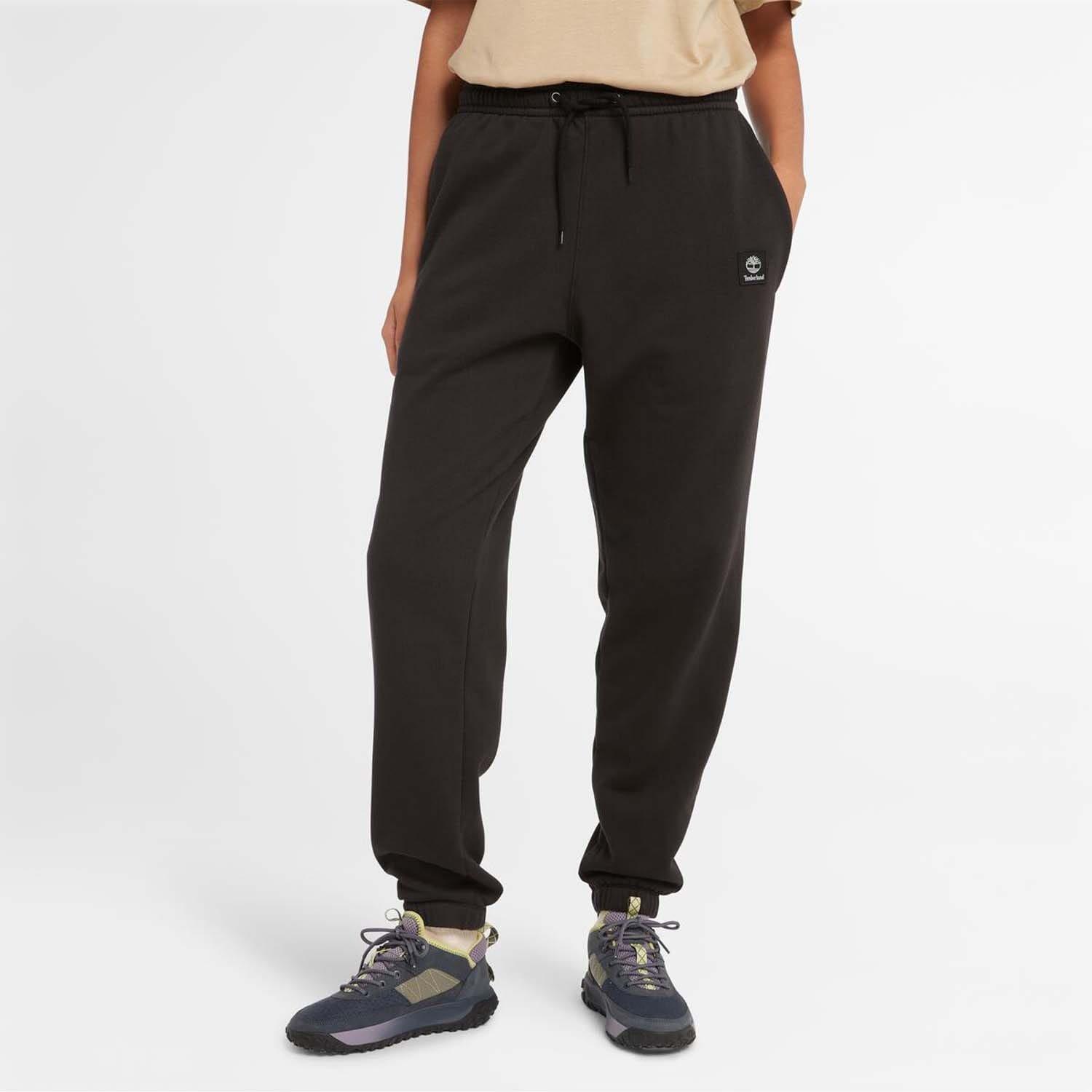 Black - Timberland - Woven Badge Sweatpants - 2