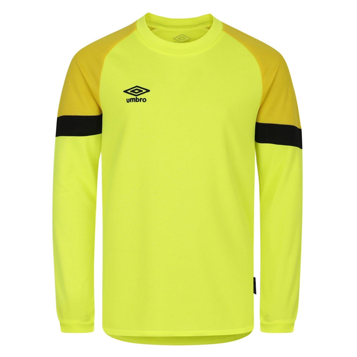 Yellow Black - Umbro - Long Sleeve Goal Keeper Jersey