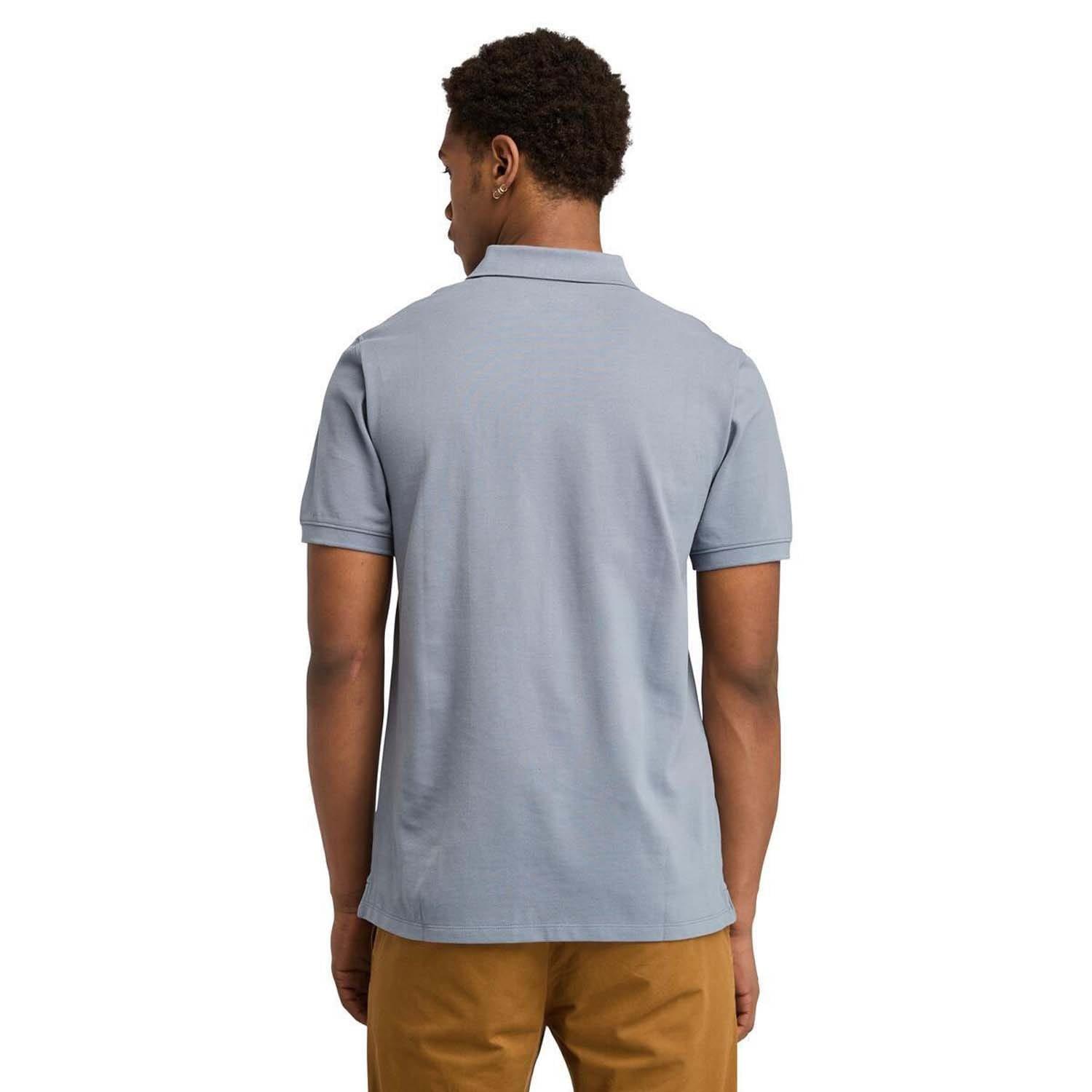 Grey - Timberland - Millers River Pique Polo Shirt - 2