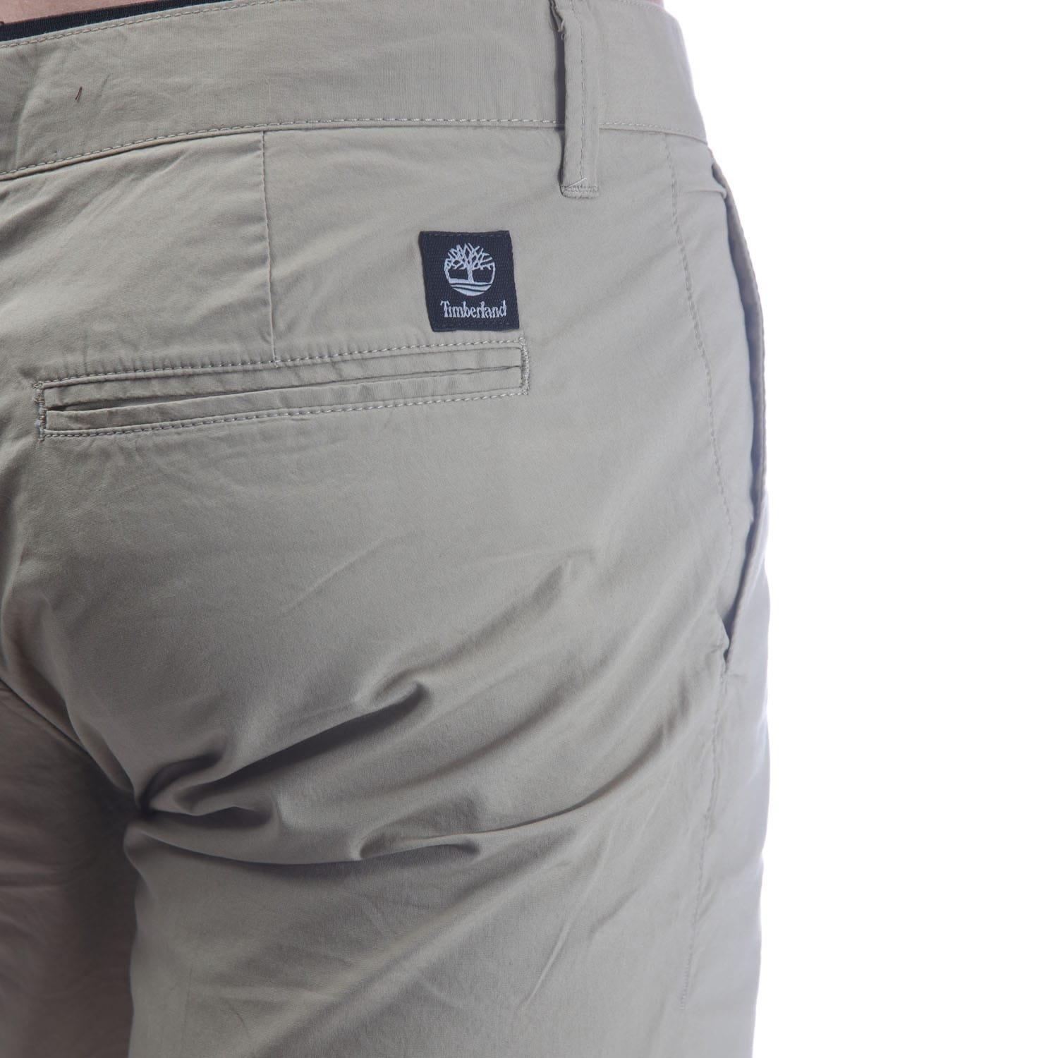 Beige - Timberland - Topsfield Twill Chinos Shorts - 3