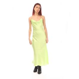 Boss C_Disos Cowl Neck Satin Slip Dress