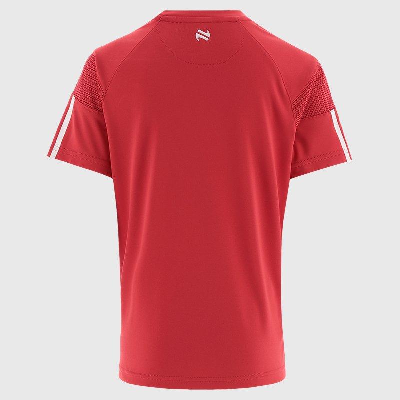 Red/White - ONeills - Louth GAA Tour Junior T-Shirt - 2