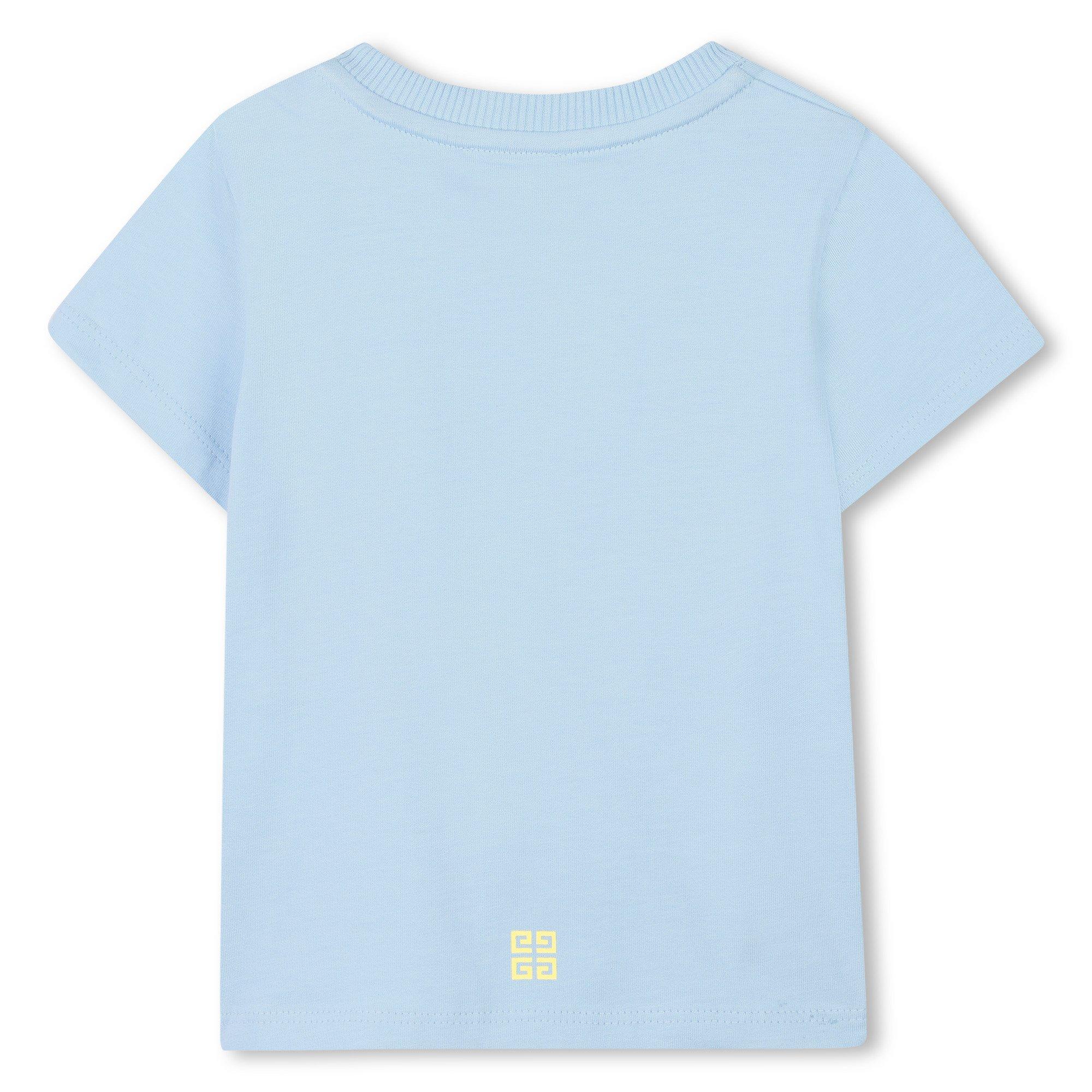 Blue 772 - GIVENCHY - Kids' Logo Regular Fit T-Shirt - 2