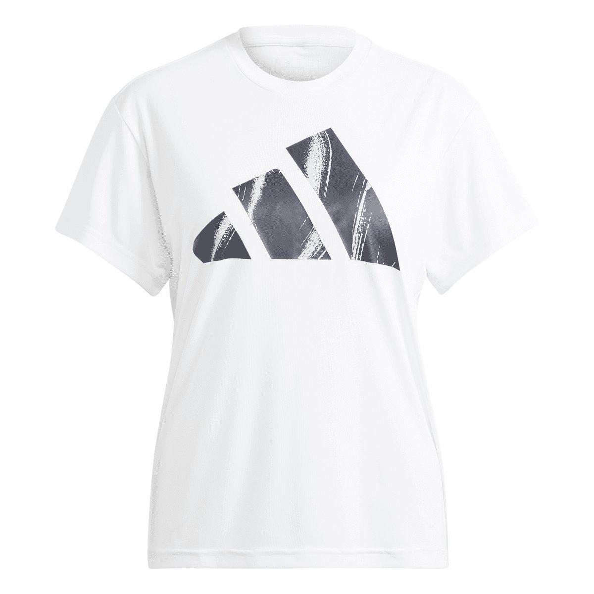 White - adidas - Run It Brand Love T-Shirt - 1