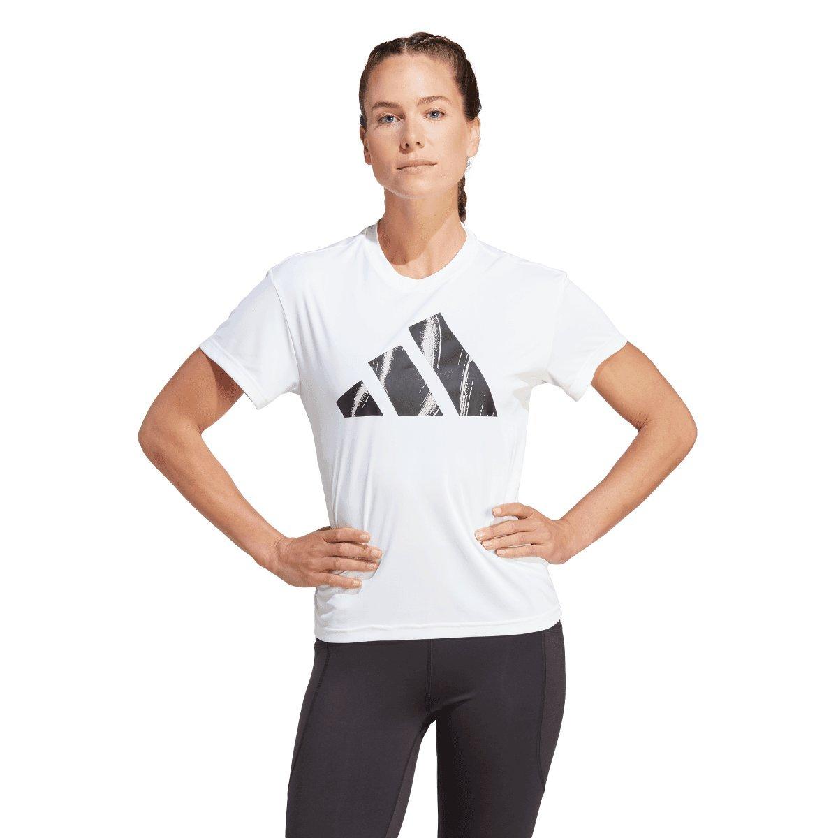 Wit - adidas - Run It Brand Love T-Shirt - 2