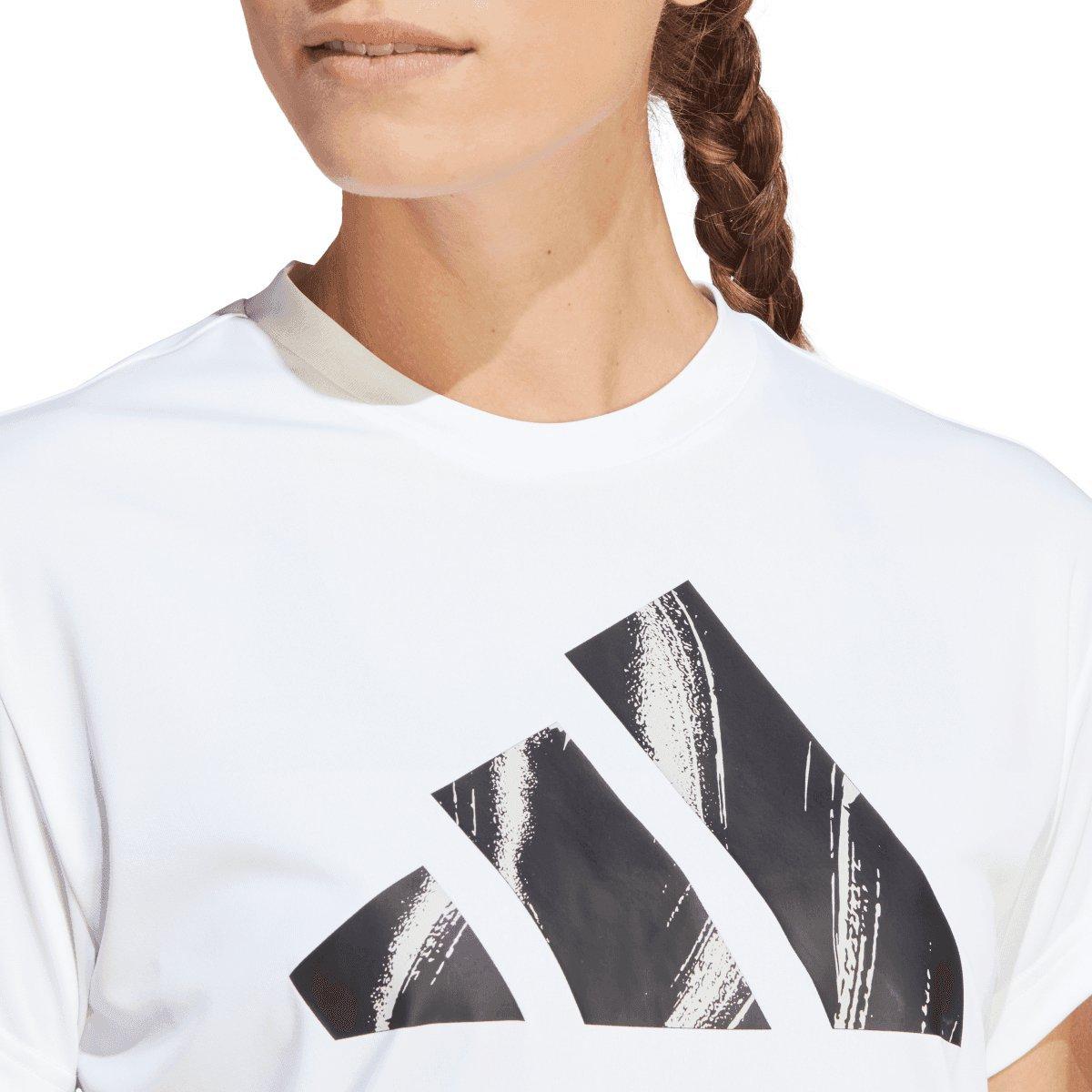 Wit - adidas - Run It Brand Love T-Shirt - 6