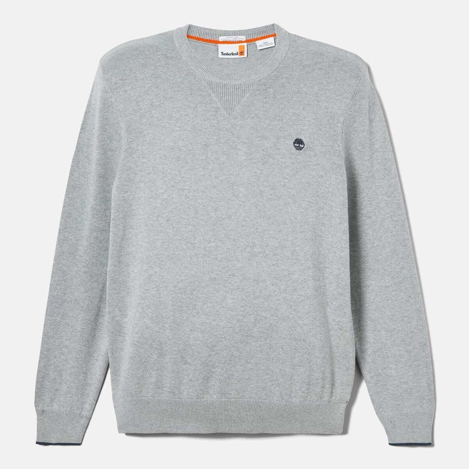 Grey - Timberland - John Crewneck Sweatshirt - 4