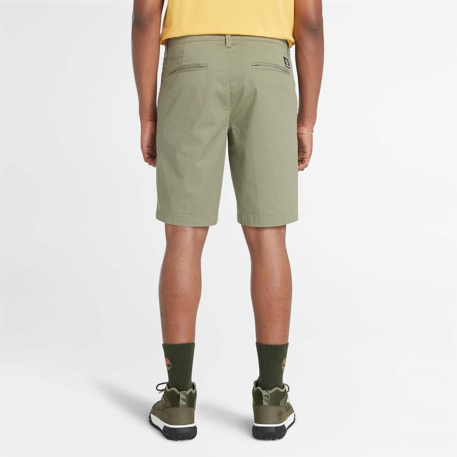Green - Timberland - Topsfield Twill Chino Shorts - 2