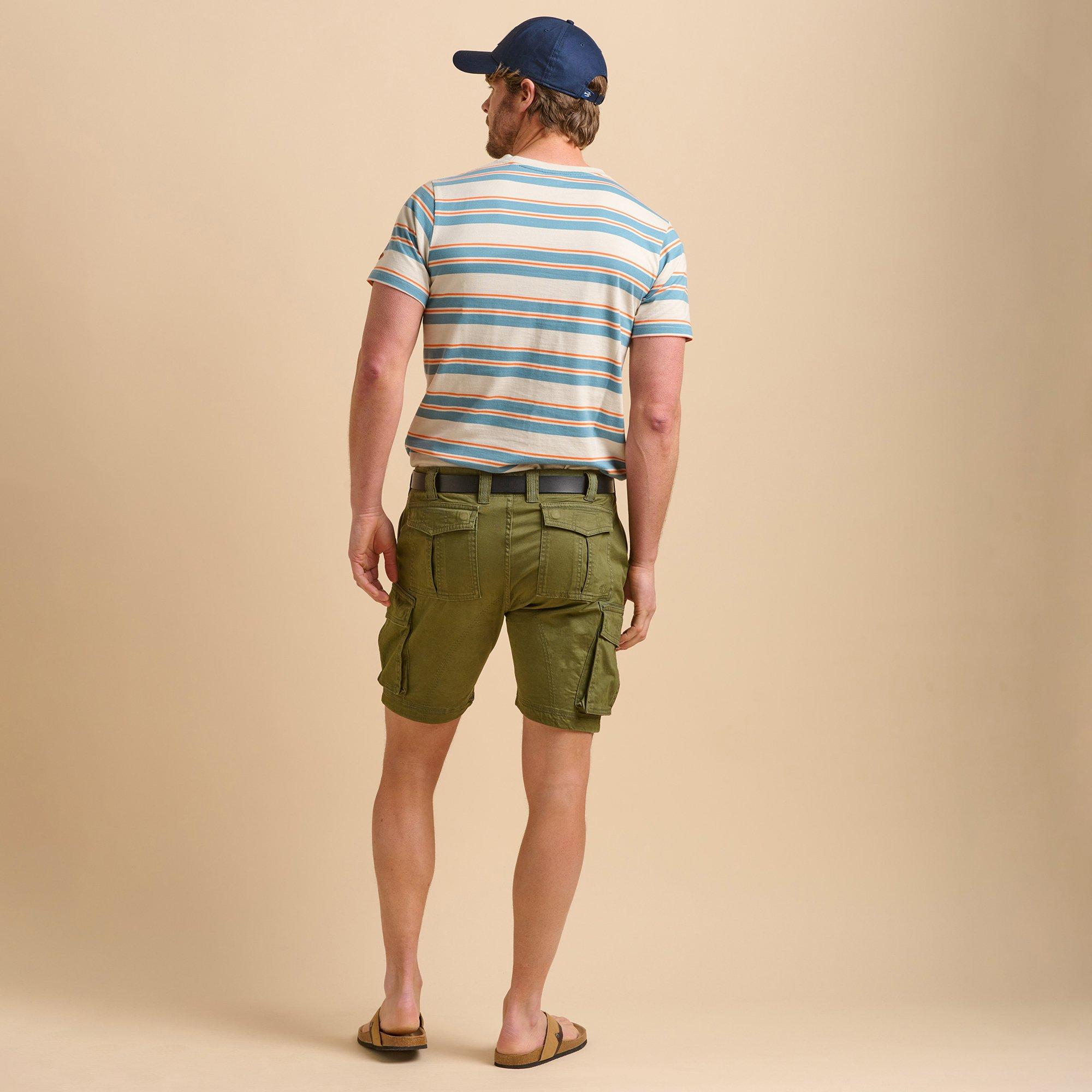 Khaki - Brakeburn - Khaki Cargo Short - 2