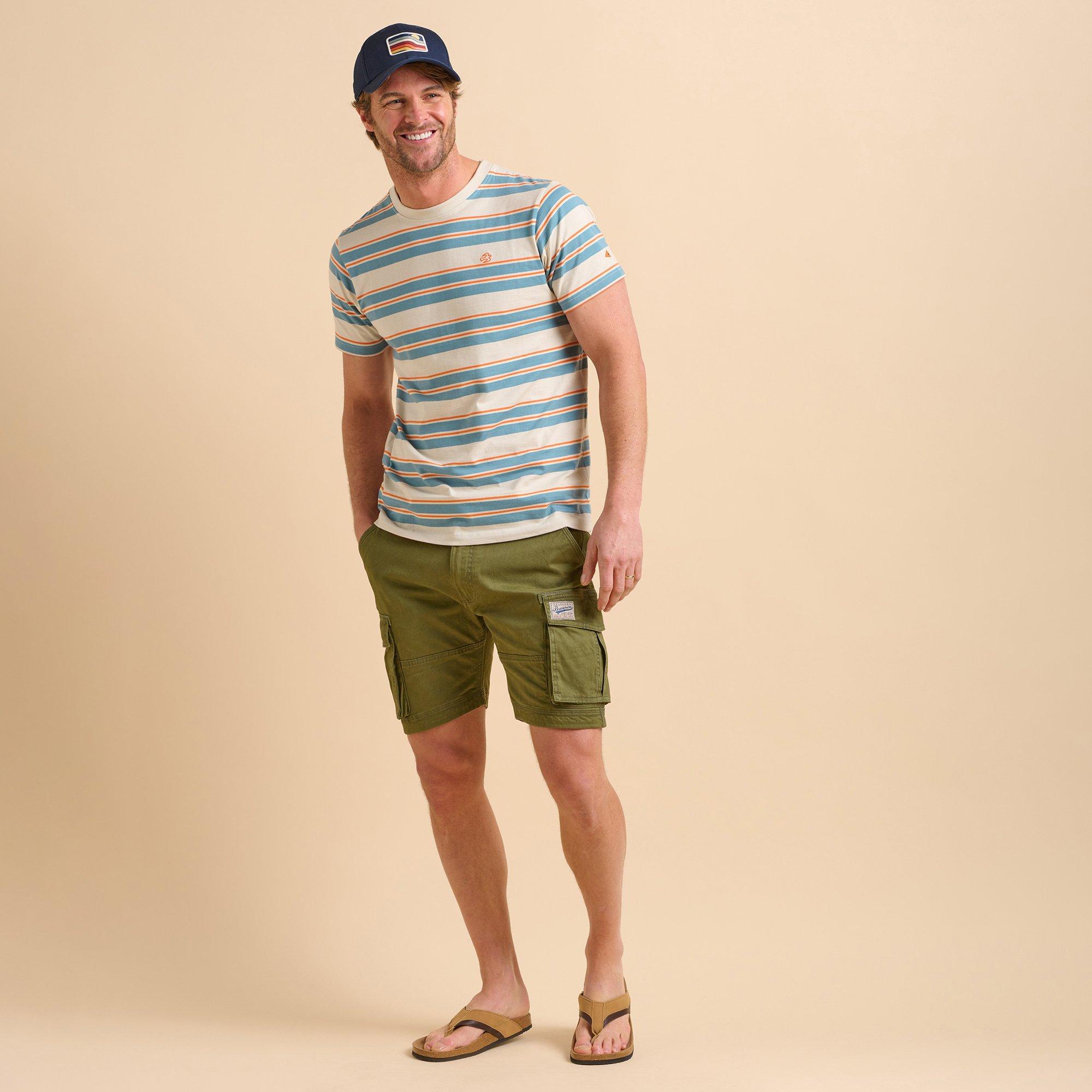 Khaki - Brakeburn - Khaki Cargo Short - 6