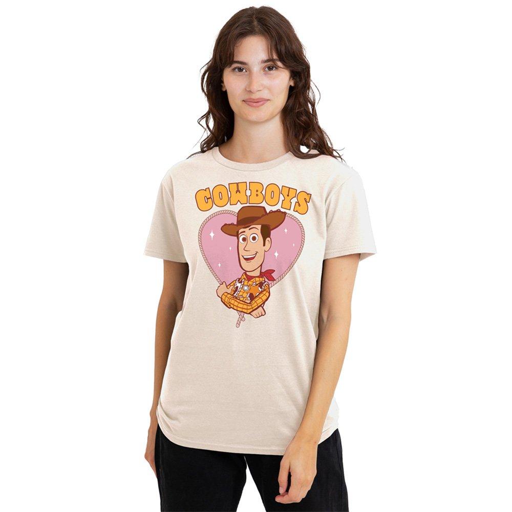 Beige - Disney - Toy Story Heart Cowboys T-Shirt Natural - 1