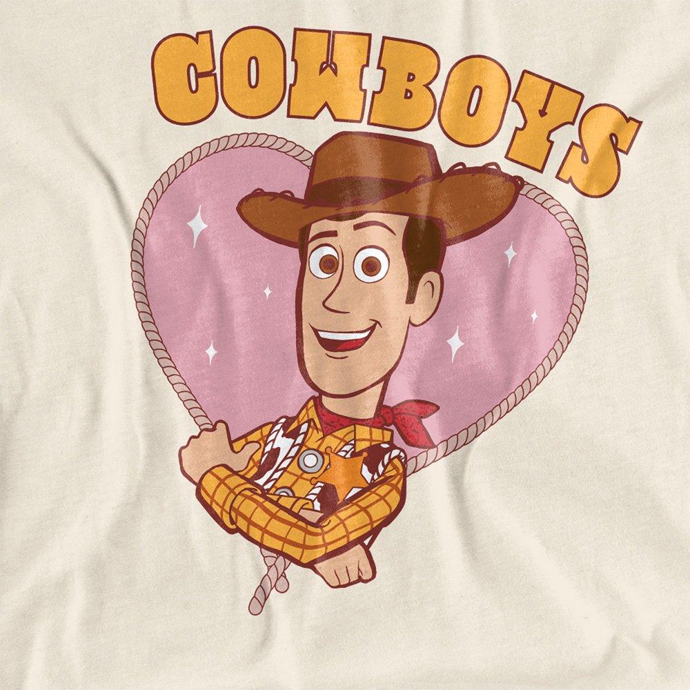Beige - Disney - Toy Story Heart Cowboys T-Shirt Natural - 2