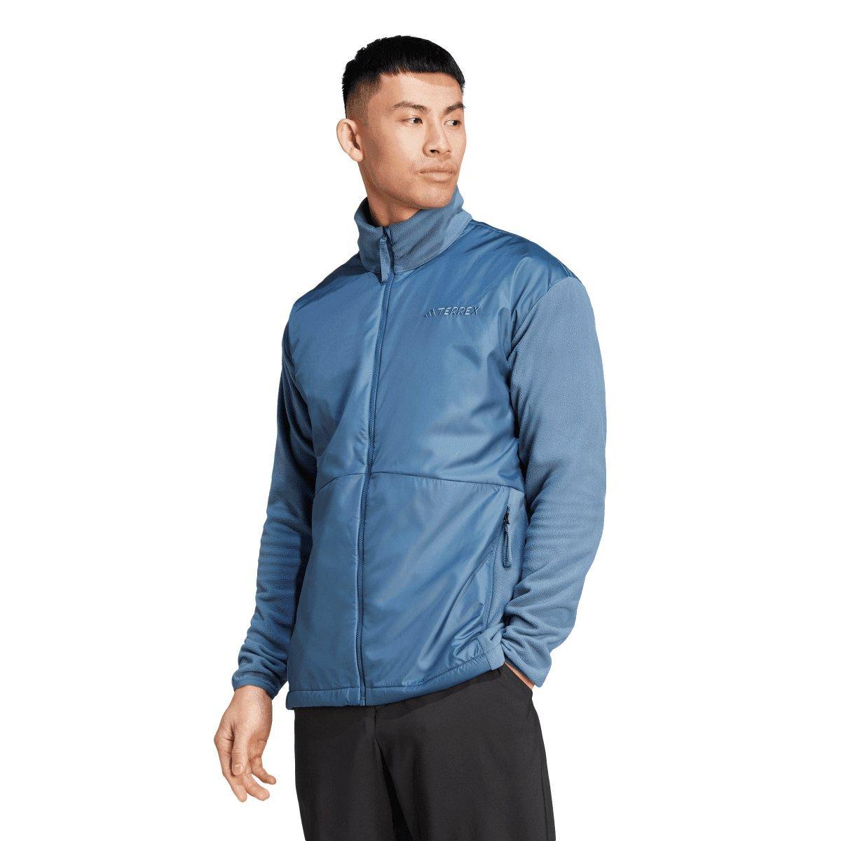 Blauw - adidas - Terrex Multi Wind Fleece Jacket - 2