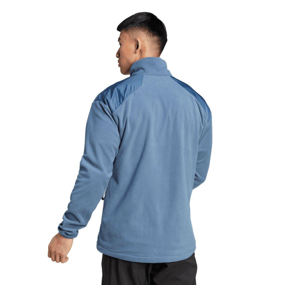 Blauw - adidas - Terrex Multi Wind Fleece Jacket - 4