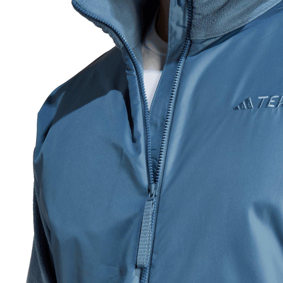 Blauw - adidas - Terrex Multi Wind Fleece Jacket - 8