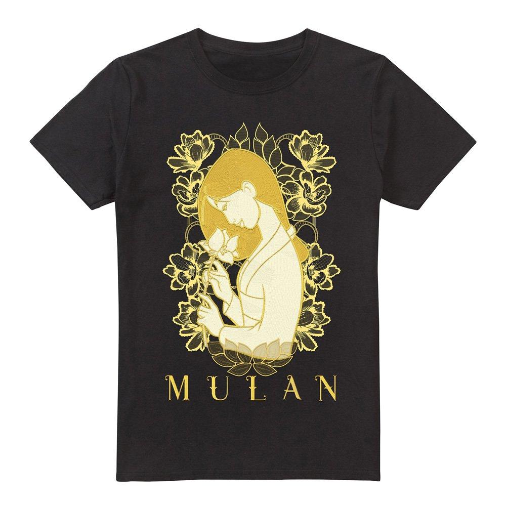 Black - Disney - Mulan Golden Garden T-Shirt Black - 4
