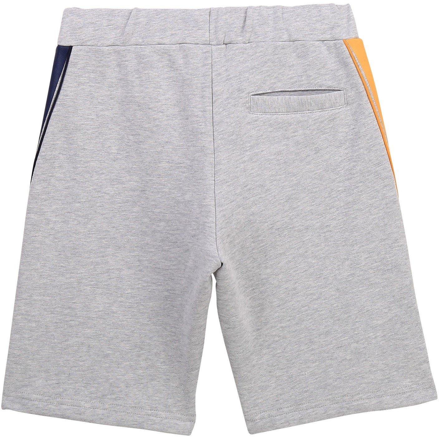 Chine Grey - Timberland - Fleece logo bermuda shorts - 2