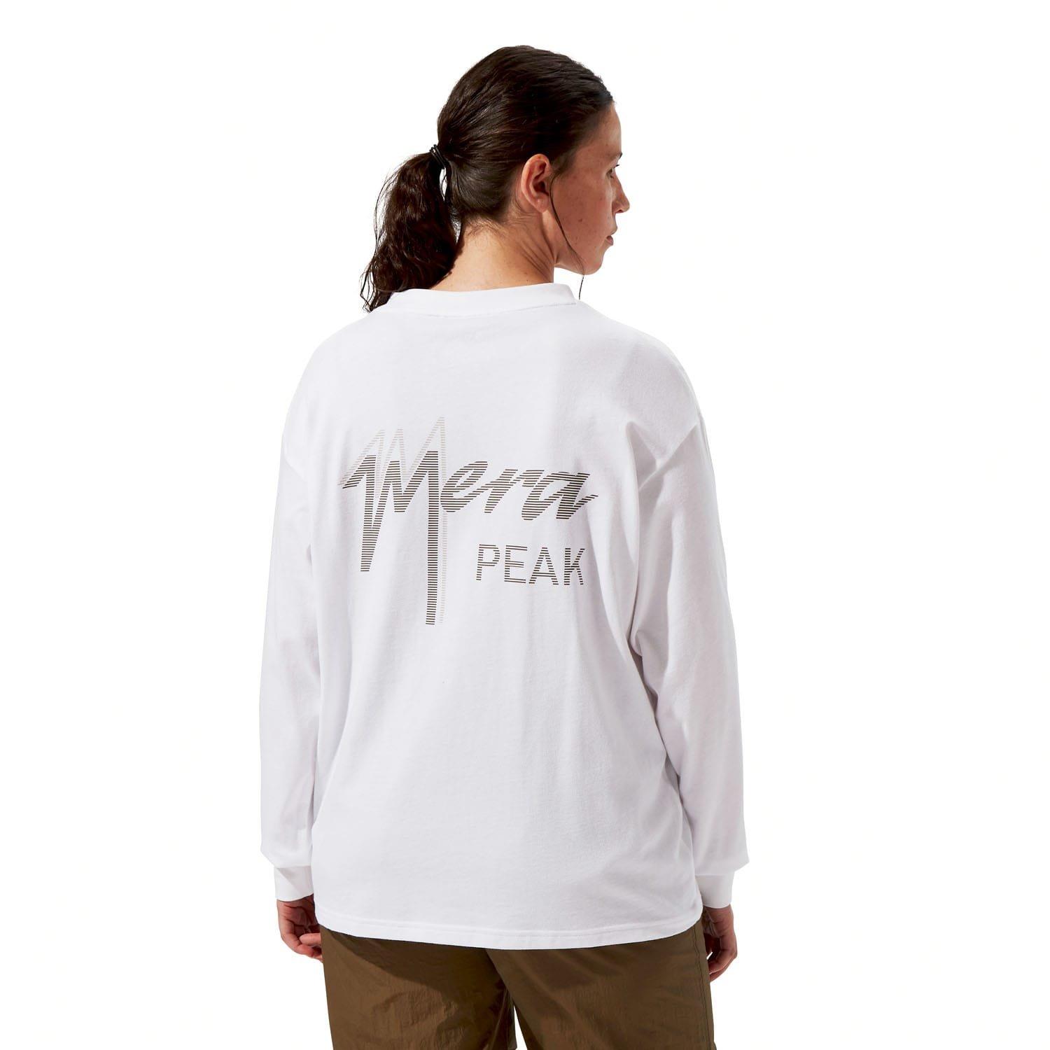 White - Berghaus - Mera Peak Long Sleeve T-Shirt - 2